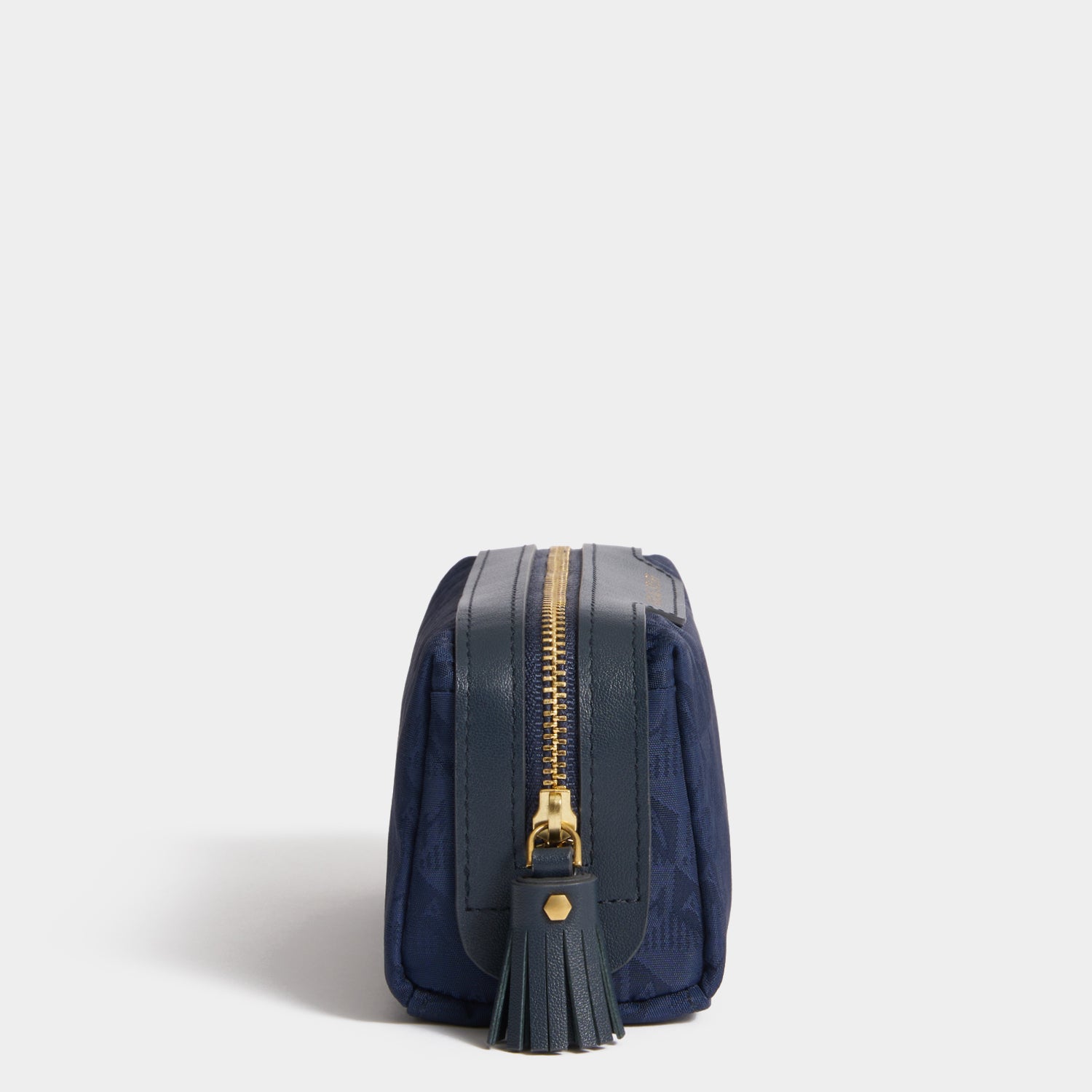 Logo Girlie Stuff Pouch -

          
            Recycled Nylon in New Marine -
          

          Anya Hindmarch UK
