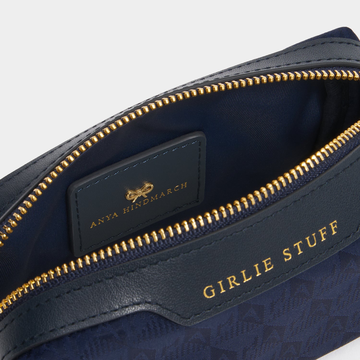 Logo Girlie Stuff Pouch | Anya Hindmarch