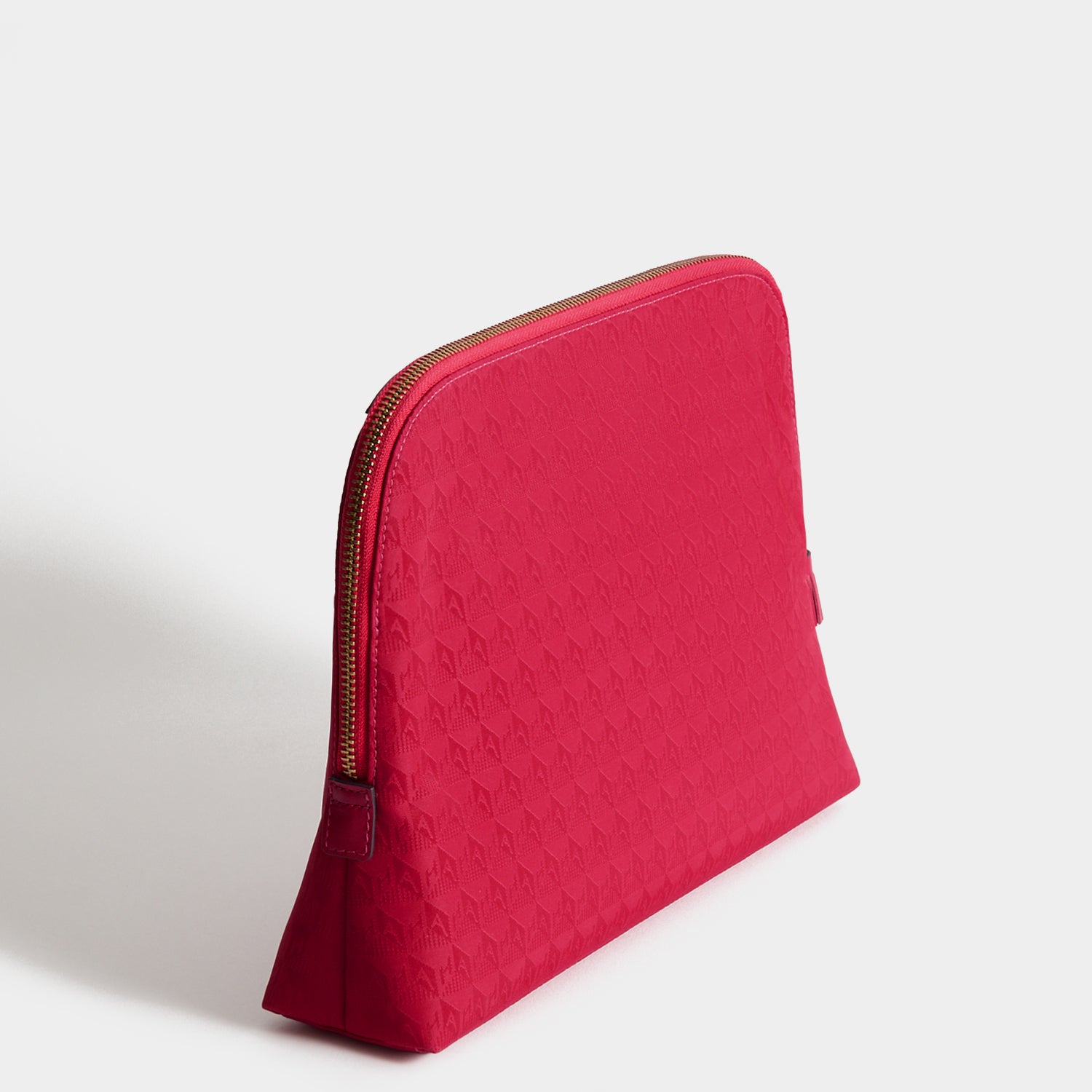 Logo Lotions and Potions Pouch -

          
            Jacquard Nylon Potions in Magenta -
          

          Anya Hindmarch UK
