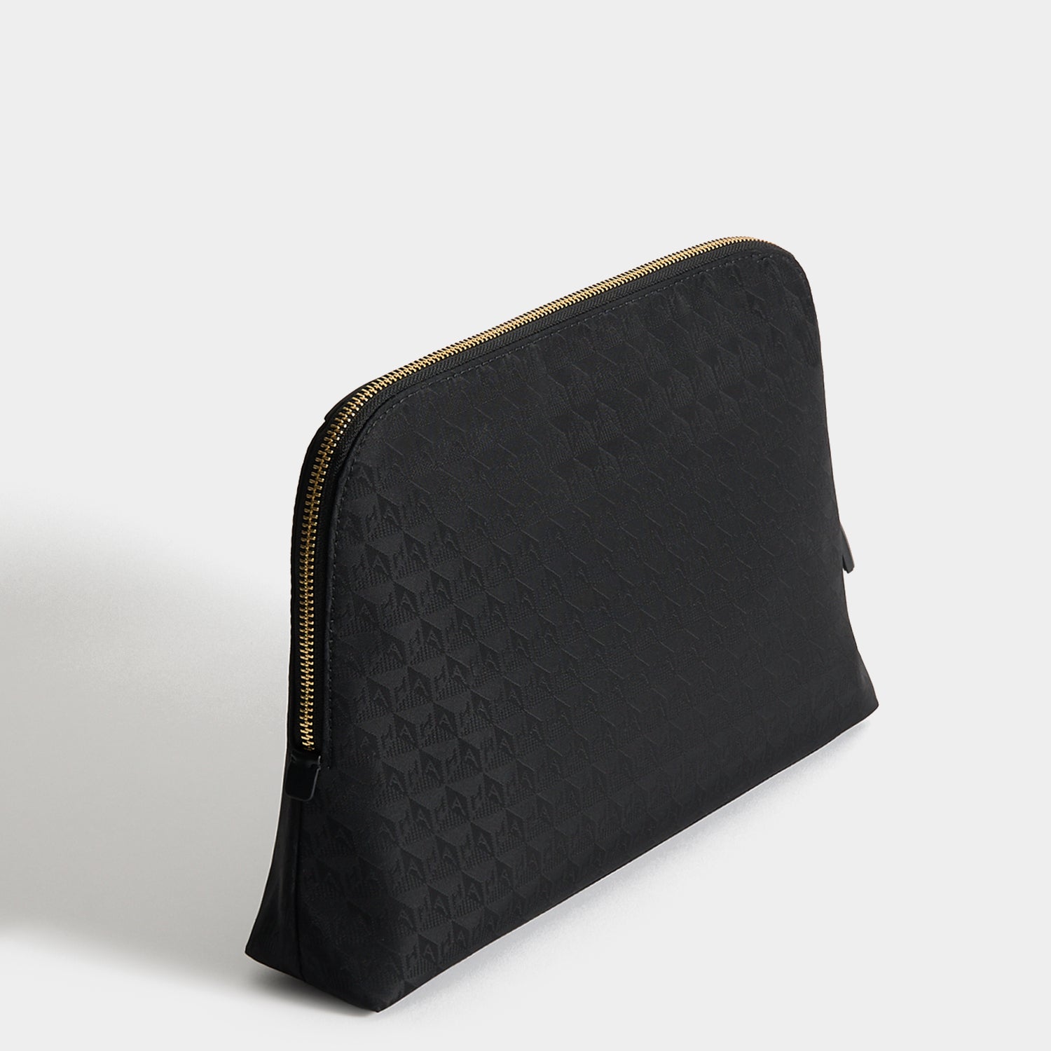 Logo Lotions and Potions Pouch -

          
            Recycled Nylon in Black -
          

          Anya Hindmarch UK
