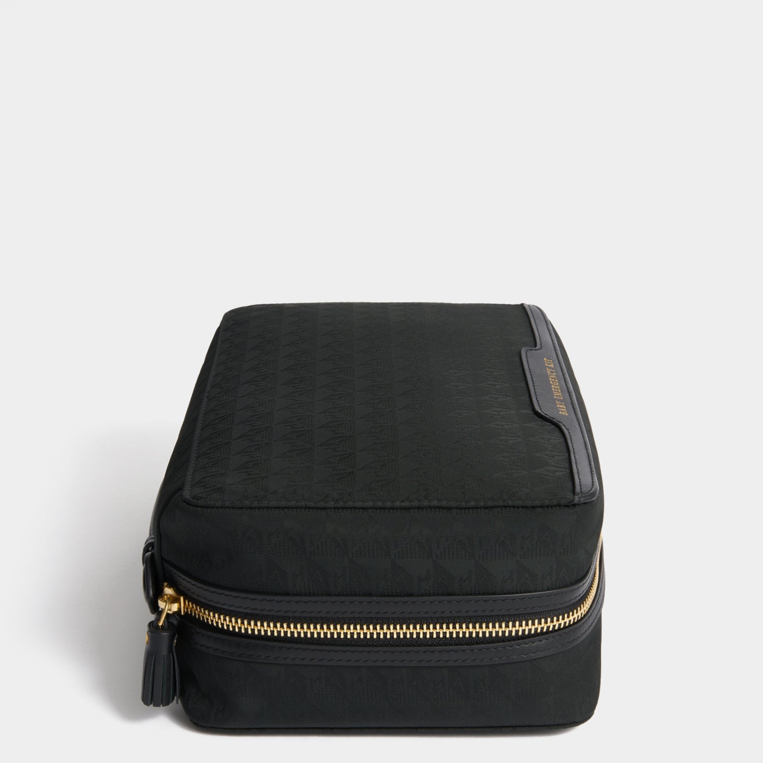 Logo Baby Emergency Kit -

          
            Jacquard Nylon in Black -
          

          Anya Hindmarch UK
