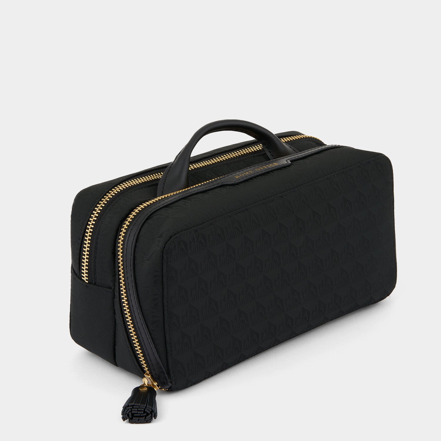 Logo Home Office Pouch -

                  
                    Jacquard Nylon in Black -
                  

                  Anya Hindmarch UK
