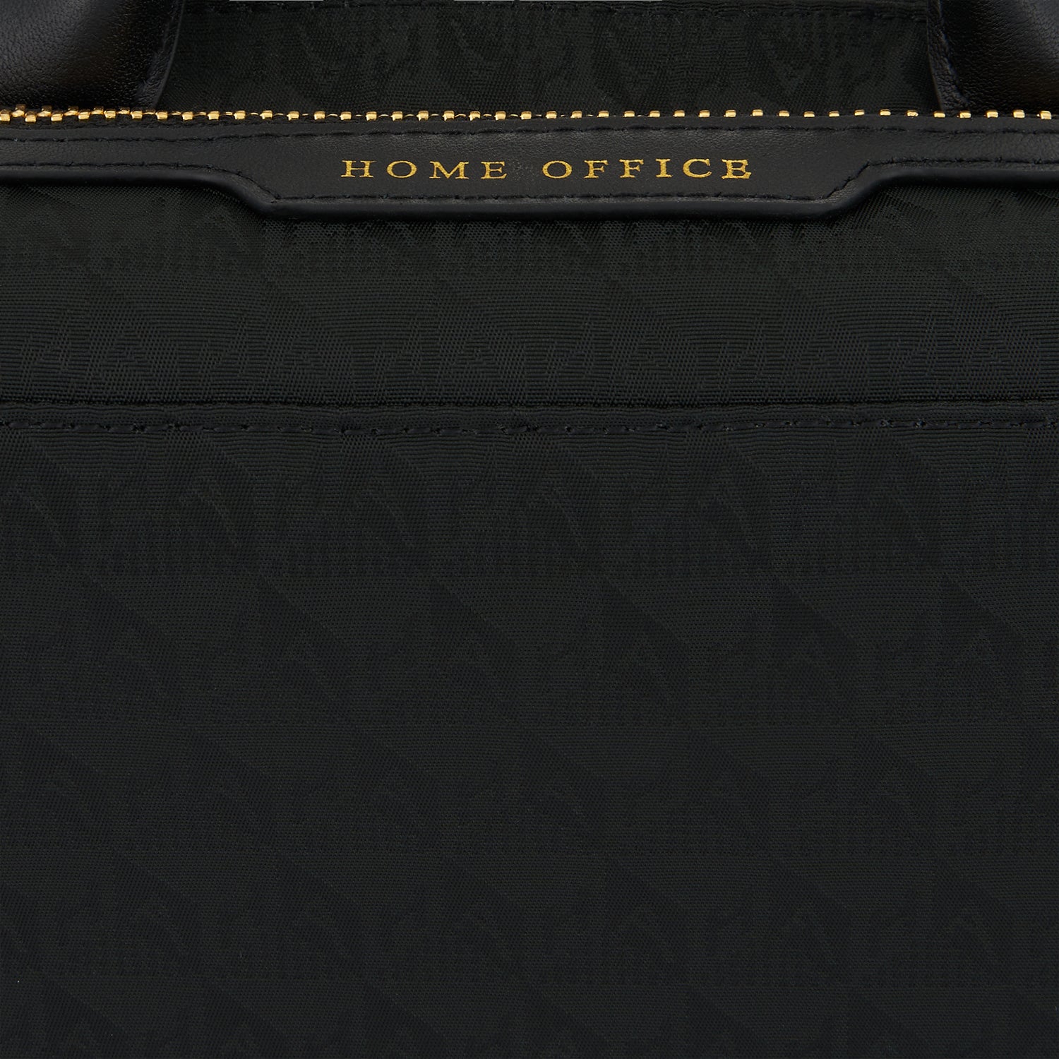 Logo Home Office Pouch -

                  
                    Jacquard Nylon in Black -
                  

                  Anya Hindmarch UK
