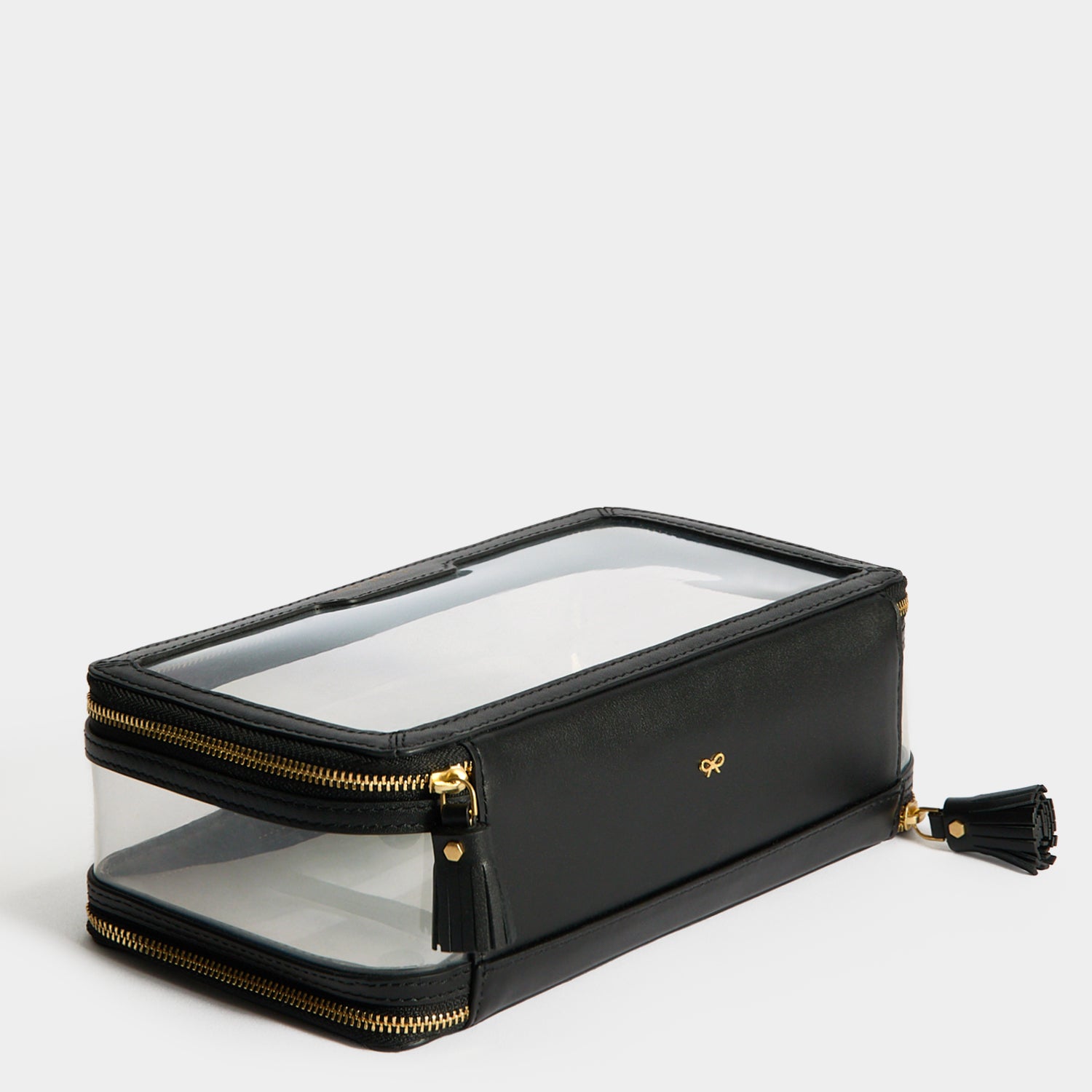 Logo In-Flight Case -

          
            Leather in Black/TPU in clear -
          

          Anya Hindmarch UK
