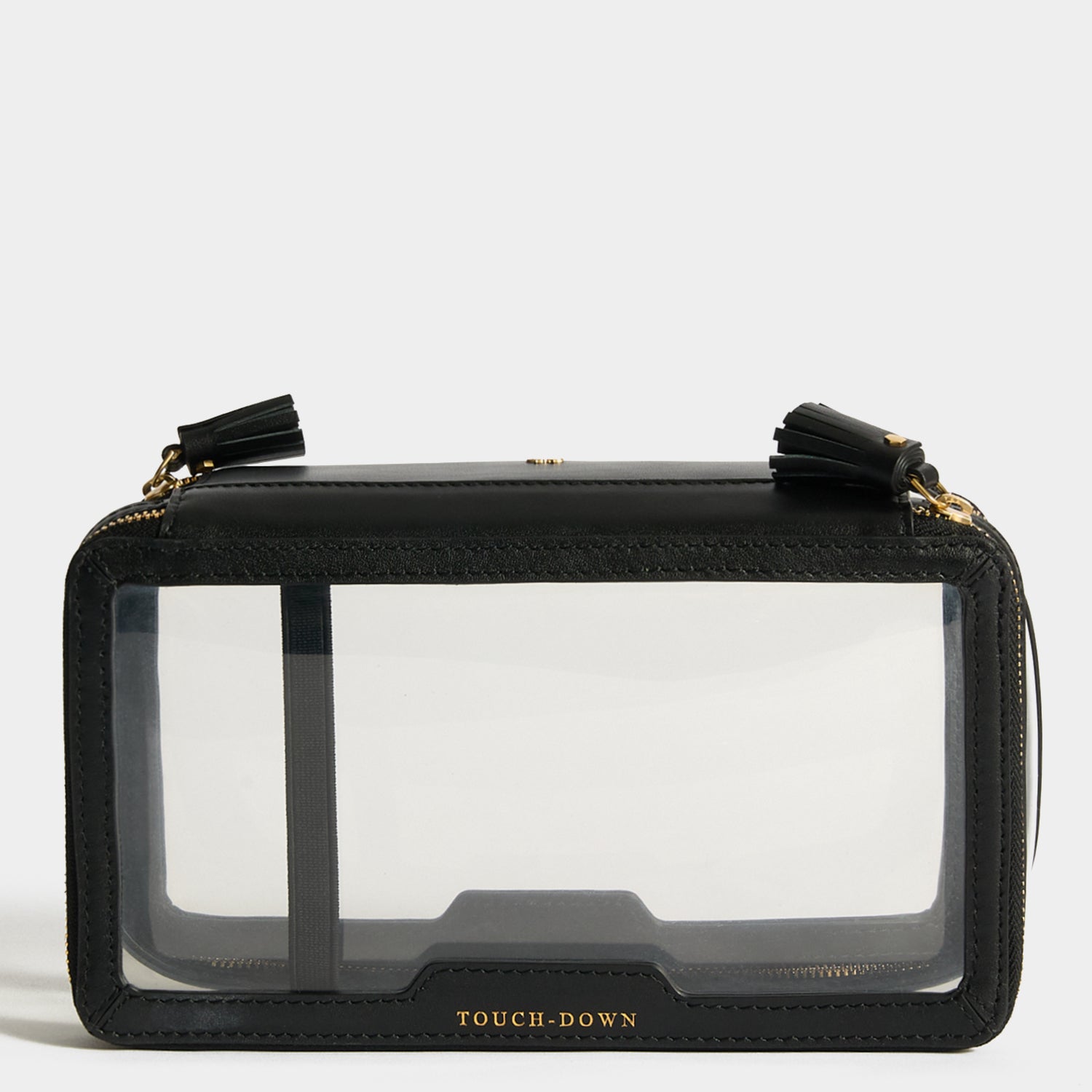 Logo In-Flight Case -

          
            Leather in Black/TPU in clear -
          

          Anya Hindmarch UK
