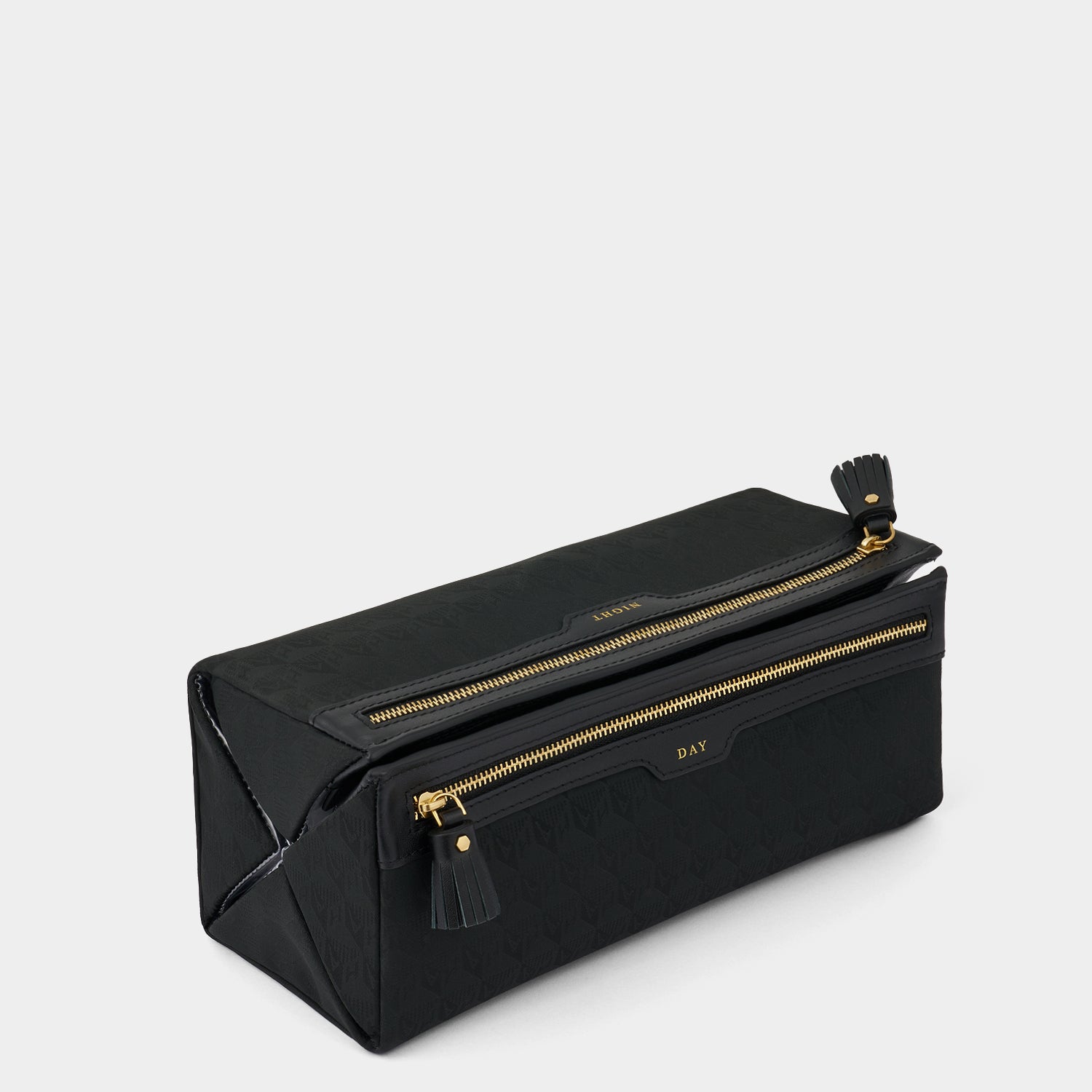 Logo Night and Day Pouch -

                  
                    Recycled Nylon in Black -
                  

                  Anya Hindmarch UK
