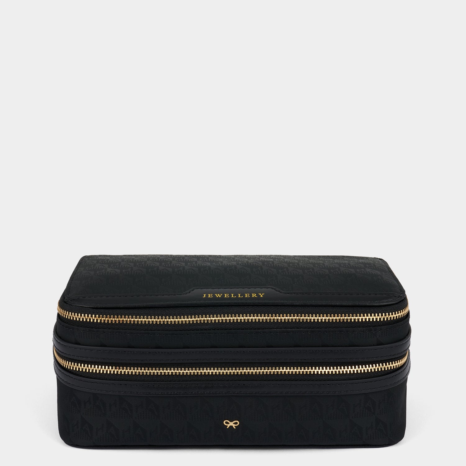 Logo Jewellery Pouch -

                  
                    Recycled Nylon in Black -
                  

                  Anya Hindmarch UK
