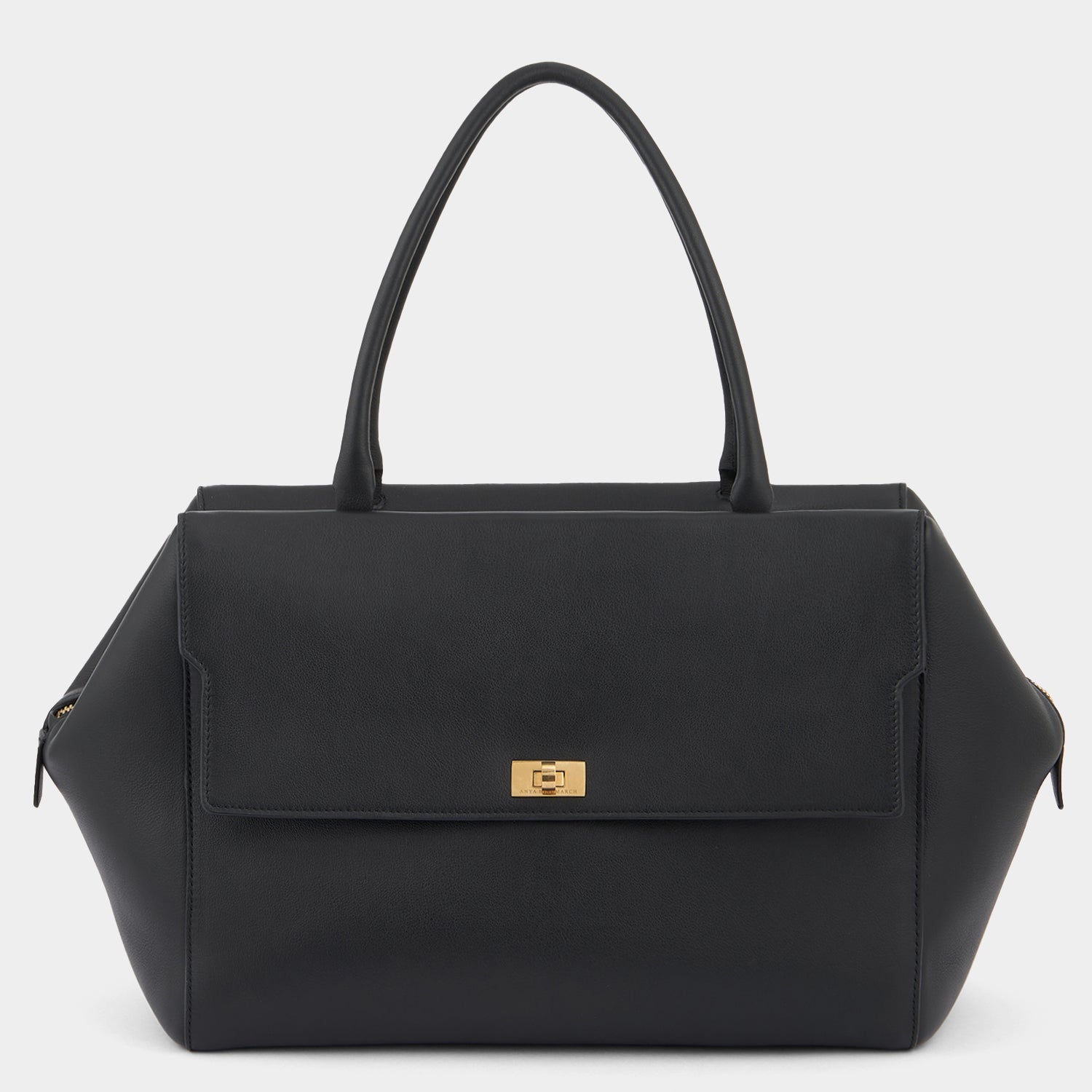 Seaton Top Handle -

                  
                    Calf Leather in Black -
                  

                  Anya Hindmarch UK
