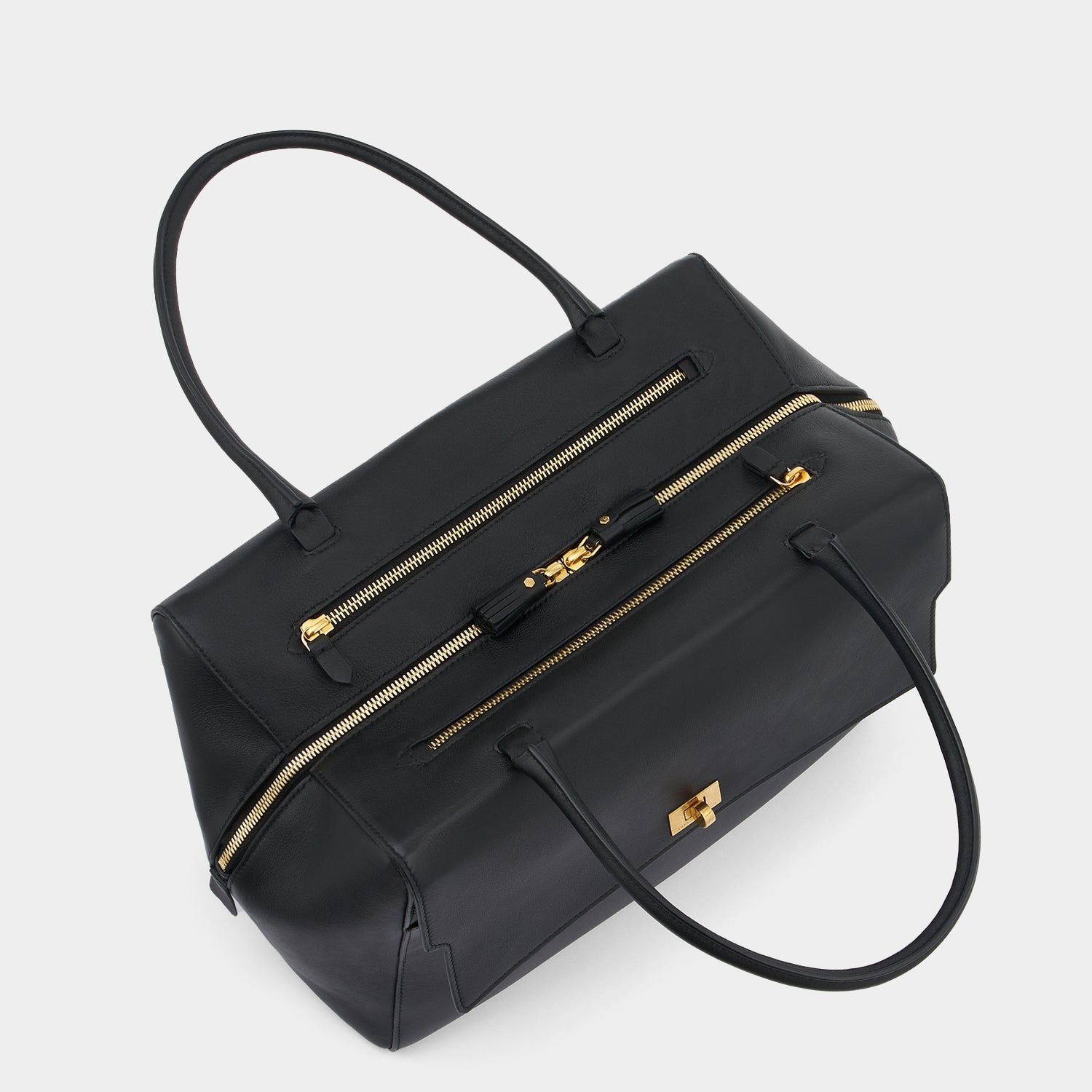 Seaton Top Handle -

                  
                    Calf Leather in Black -
                  

                  Anya Hindmarch UK
