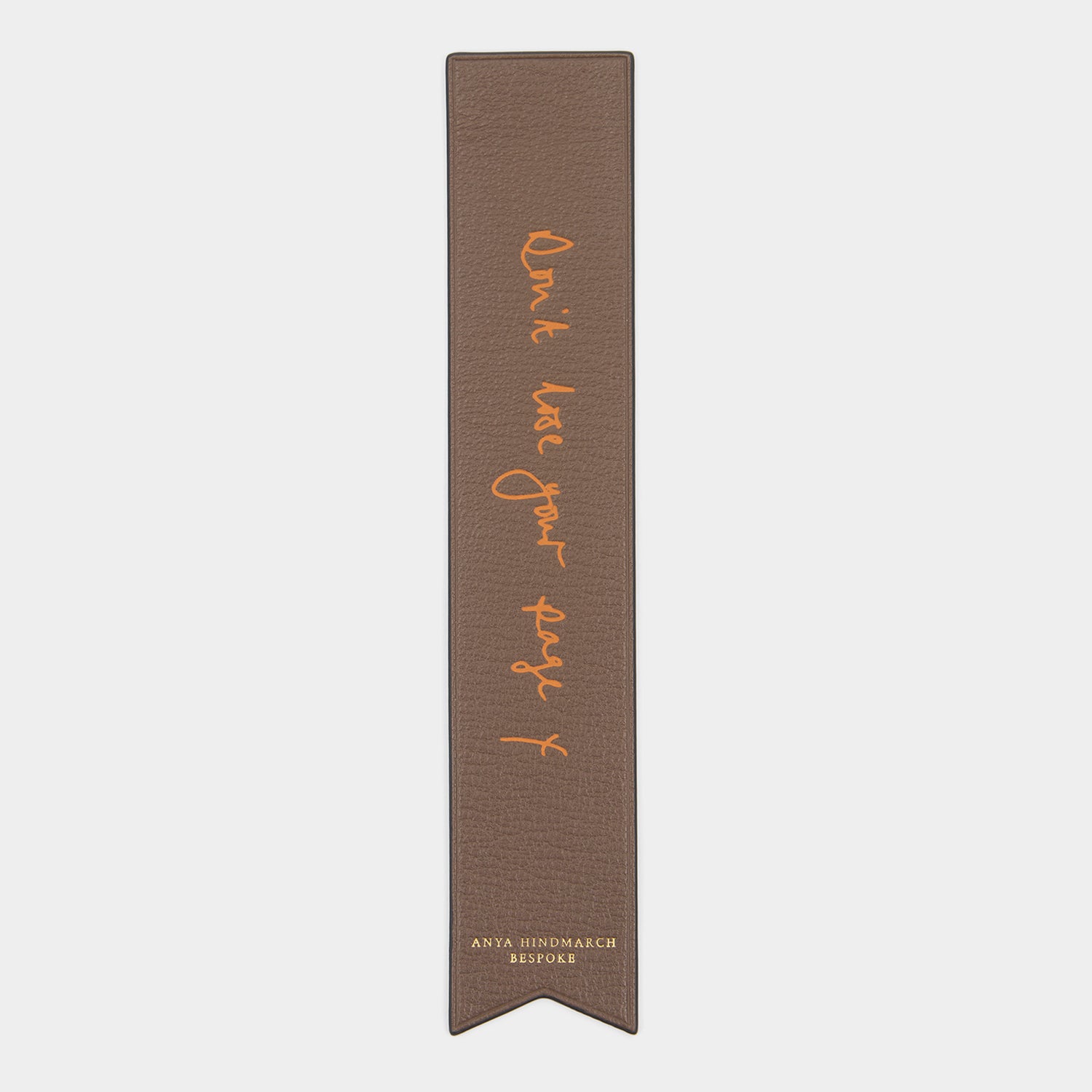 Bespoke Bookmark -

                  
                    Capra Leather in Medium Grey -
                  

                  Anya Hindmarch UK
