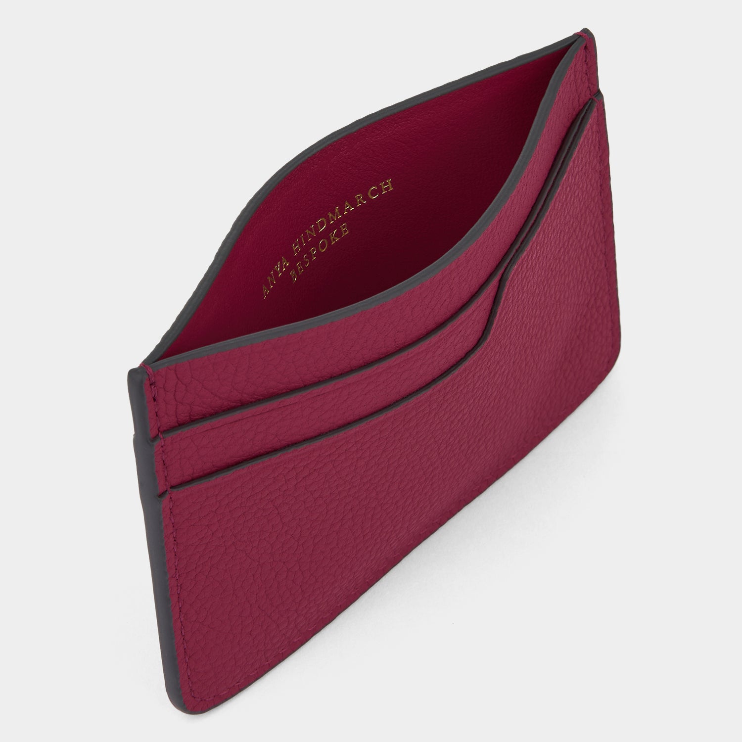 Bespoke Filing Card Case -

                  
                    Capra Leather in Raspberry -
                  

                  Anya Hindmarch UK
