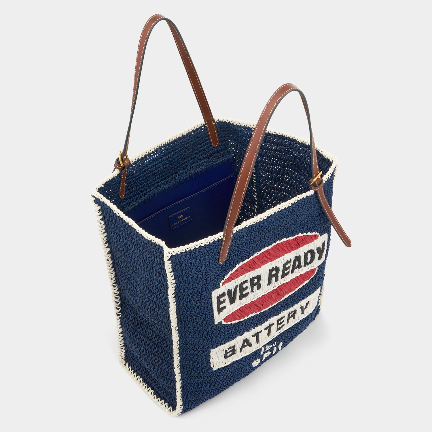 Anya Brands Ever Ready Raffia Tote -

                  
                    Paper Raffia in Dark Blue -
                  

                  Anya Hindmarch UK
