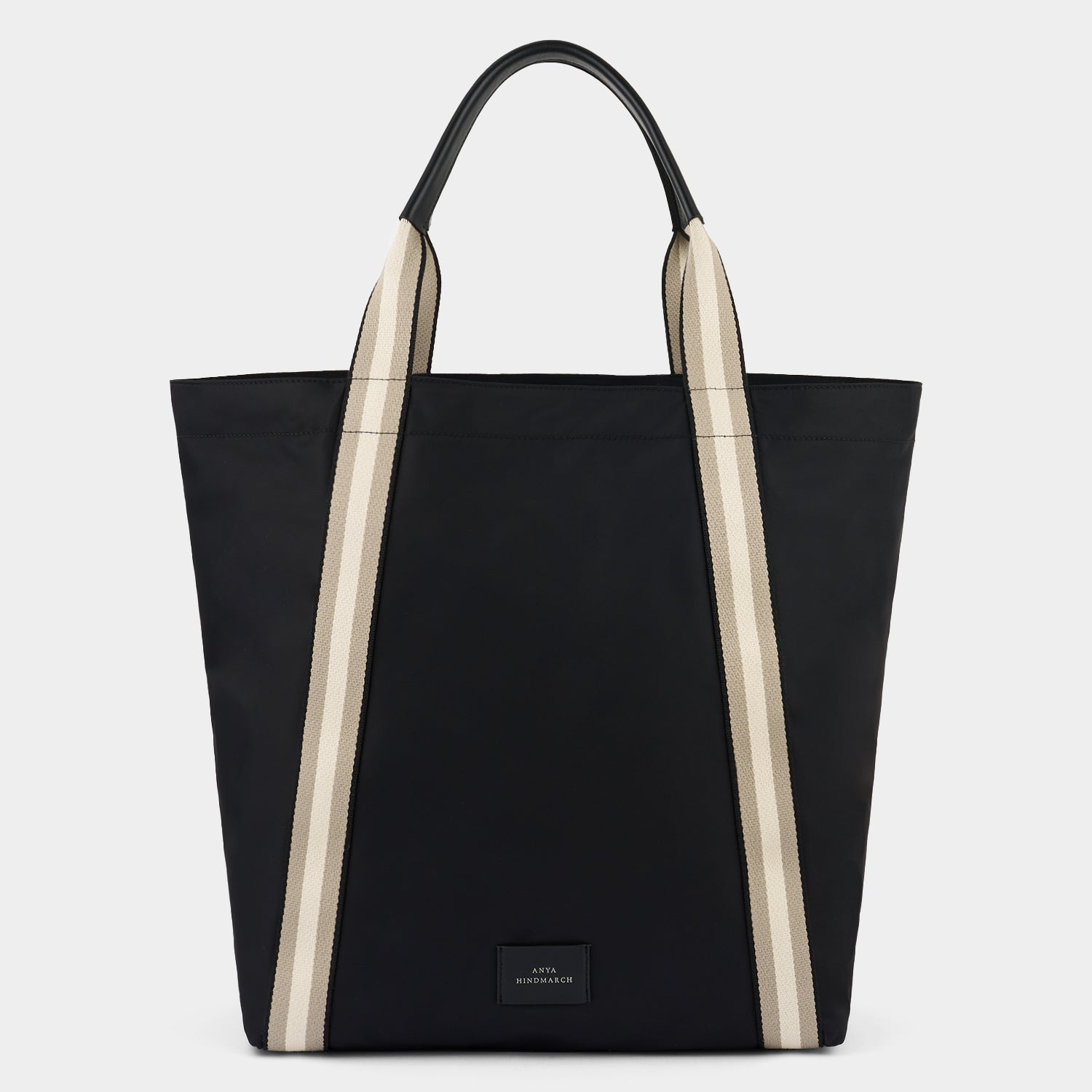 Eyes Shopping Tote -

                  
                    Regenerated ECONYL® in Black -
                  

                  Anya Hindmarch UK
