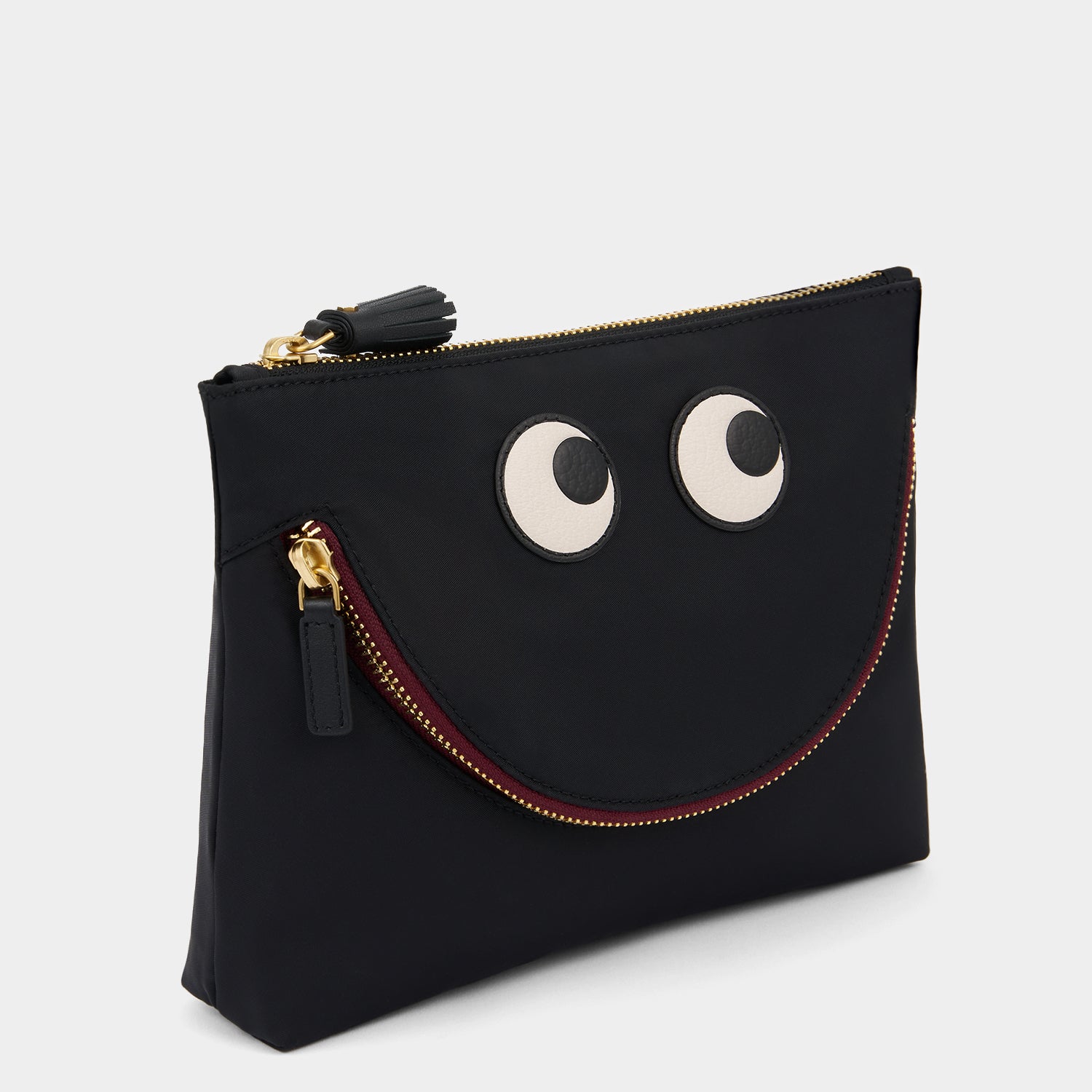 Eyes Pouch -

                  
                    Regenerated ECONYL® in Black -
                  

                  Anya Hindmarch UK
