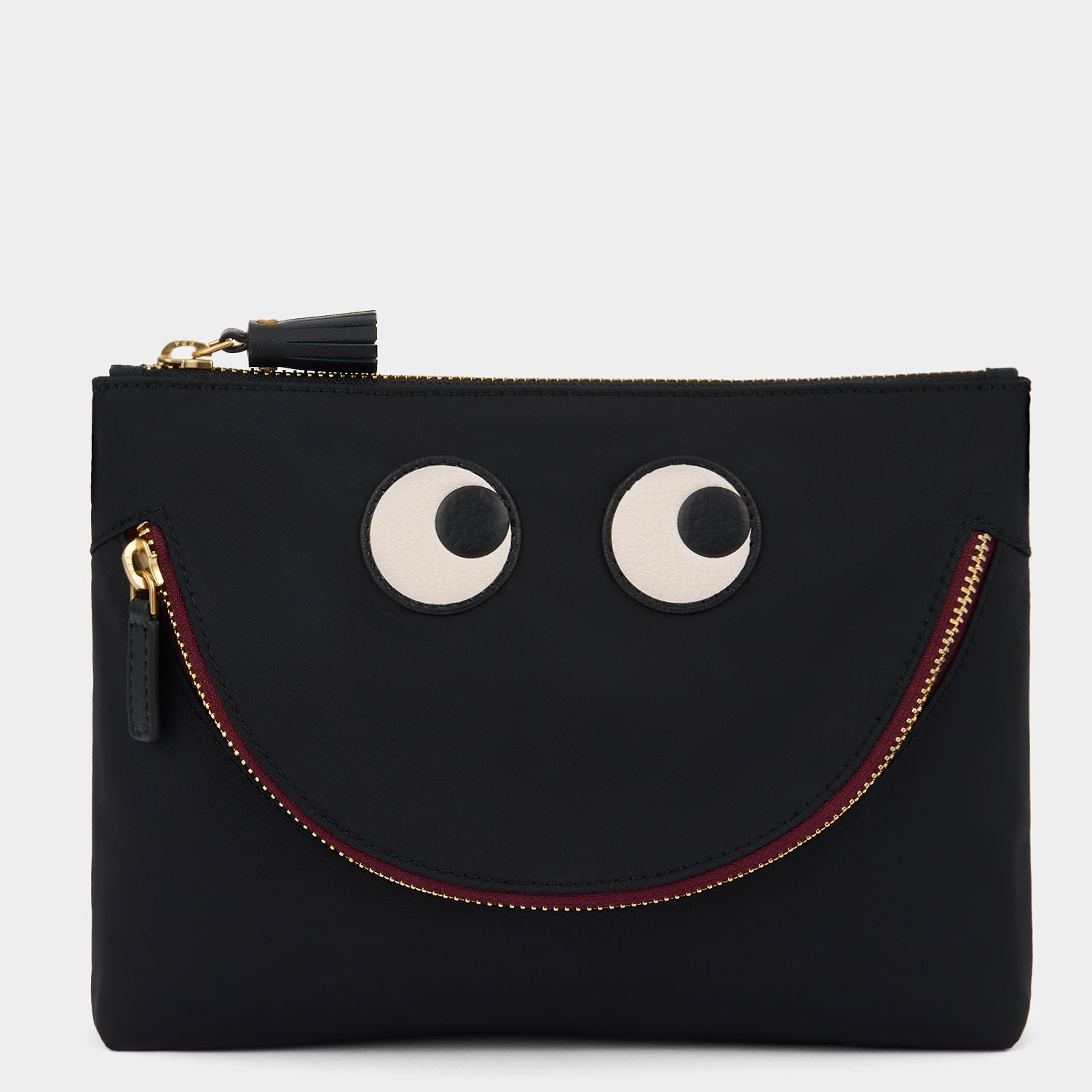 Eyes Pouch -

                  
                    Regenerated ECONYL® in Black -
                  

                  Anya Hindmarch UK
