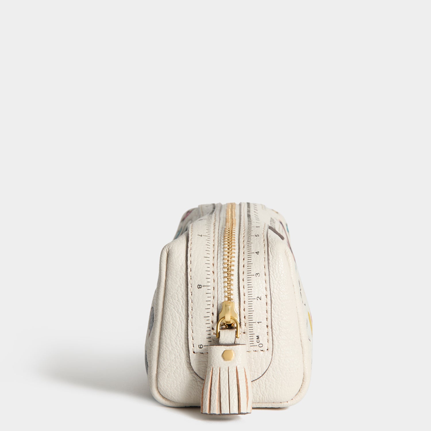 All Over Stickers Girlie Stuff Pouch -

          
            Capra Leather in Chalk -
          

          Anya Hindmarch UK
