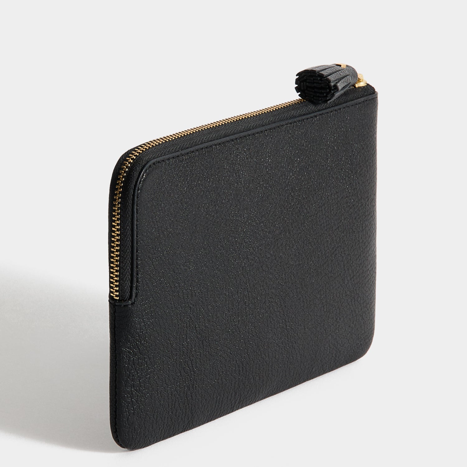 Eyes Loose Pocket -

          
            Capra Leather in Black -
          

          Anya Hindmarch UK
