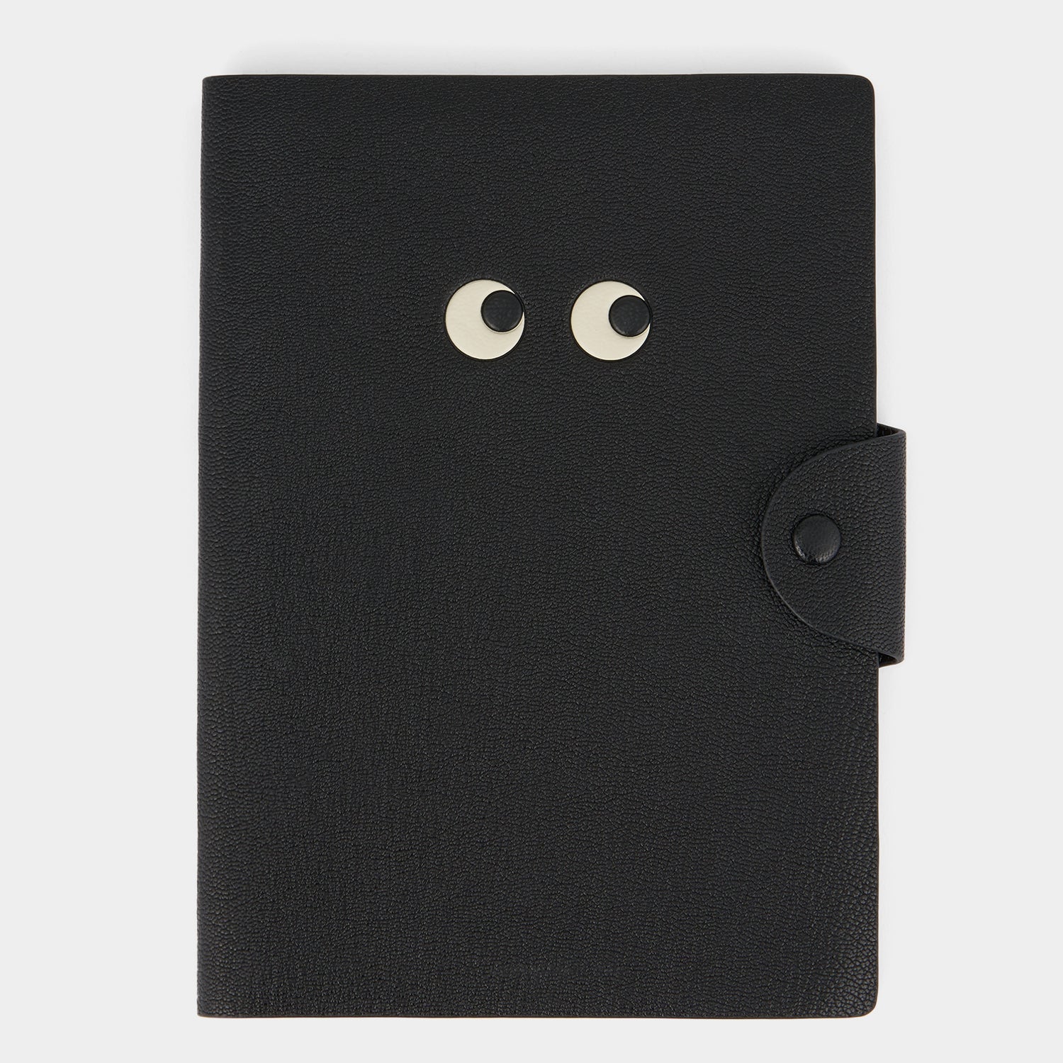 Eyes A5 Journal -

                  
                    Capra Leather in Black -
                  

                  Anya Hindmarch UK
