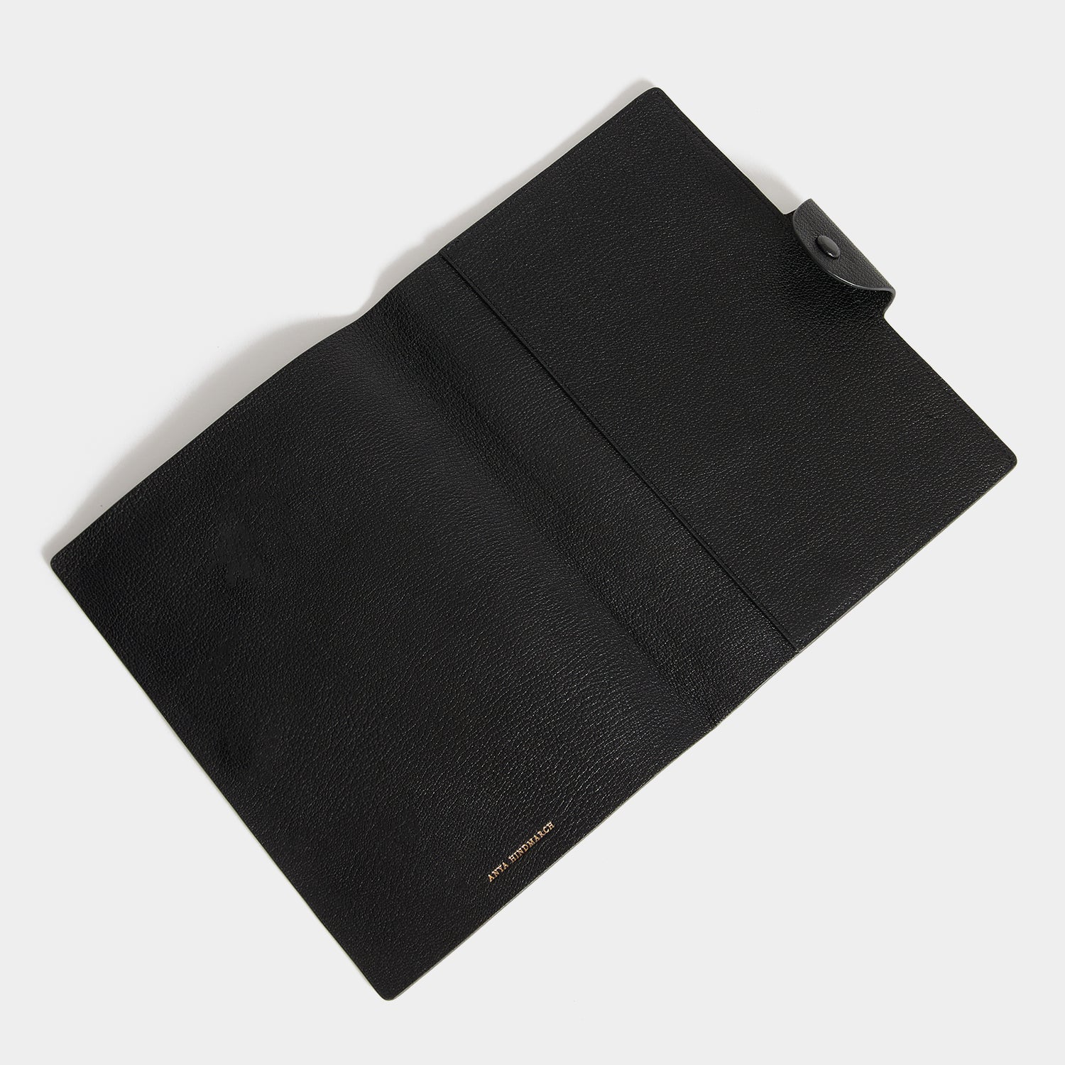 Eyes A5 Journal -

          
            Capra Leather in Black -
          

          Anya Hindmarch UK
