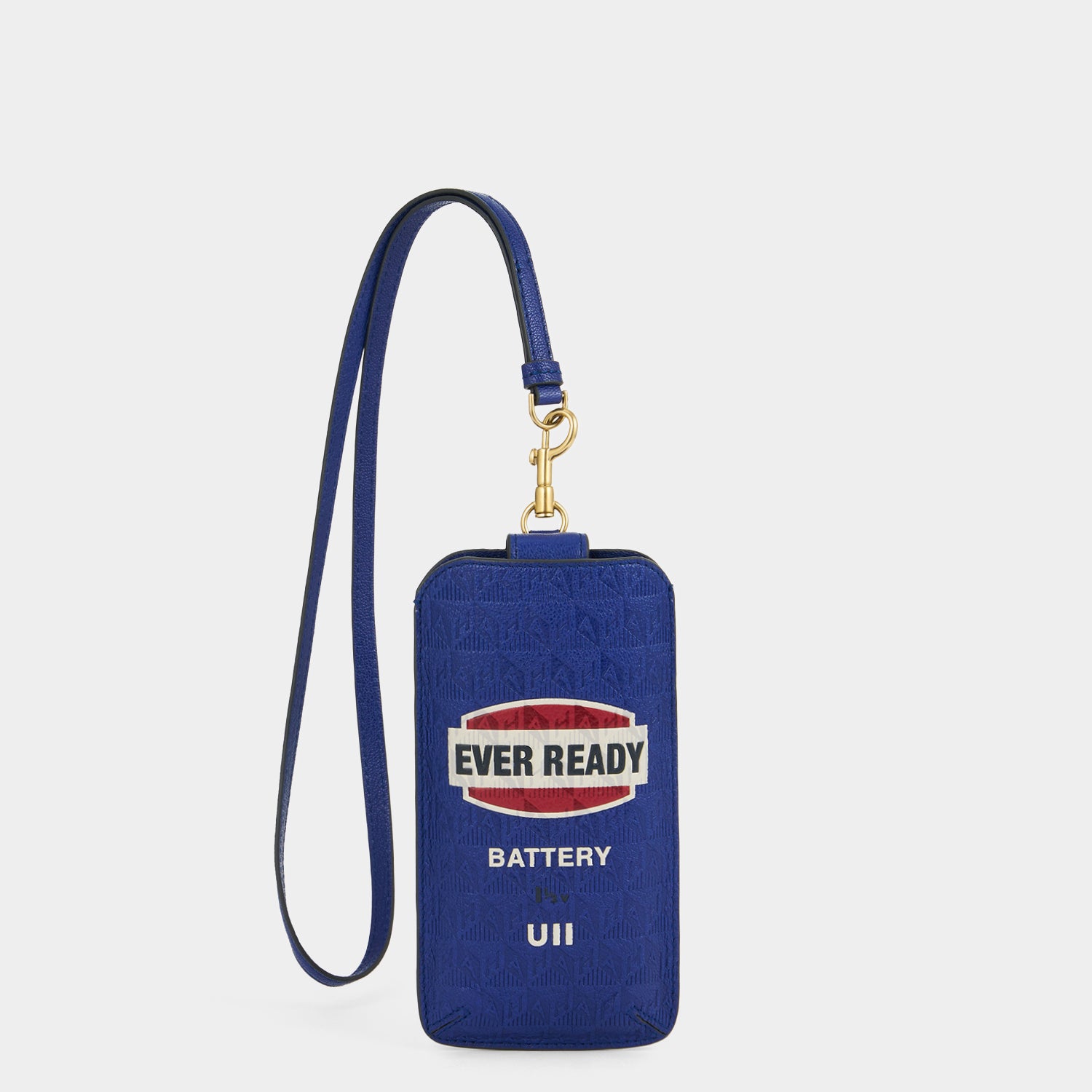 Anya Brands Ever Ready Sunglasses Pouch -

                  
                    Capra Leather in Metallic Dark Blue -
                  

                  Anya Hindmarch UK
