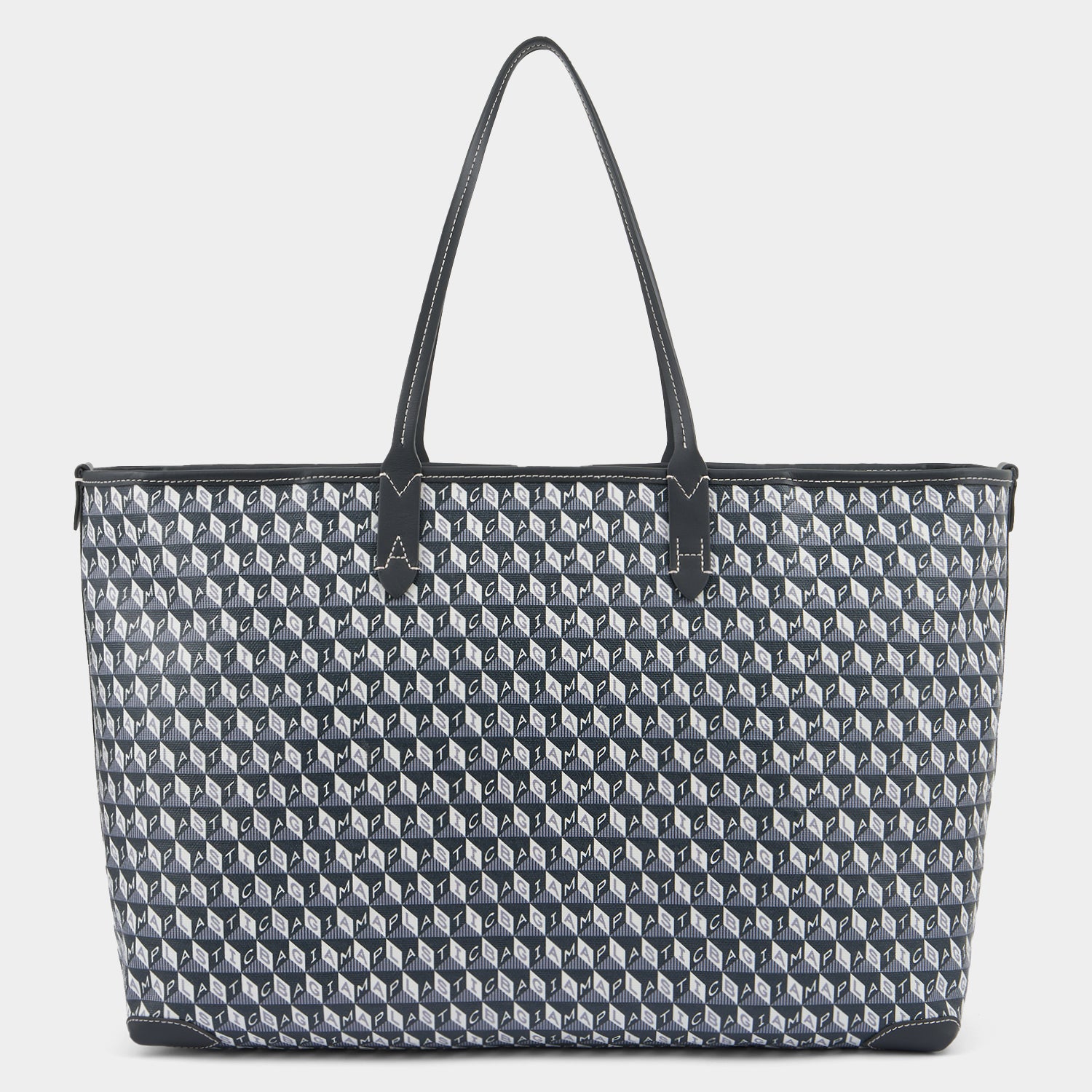 I Am A Plastic Bag Zipped Motif Tote -

                  
                    Recycled Canvas in Charcoal -
                  

                  Anya Hindmarch UK
