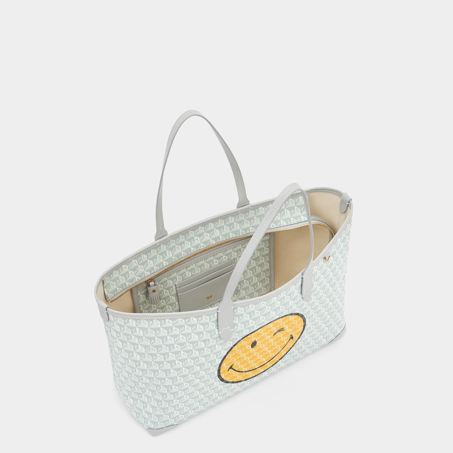 I Am A Plastic Bag Small Wink Zipped Tote | Anya Hindmarch UK