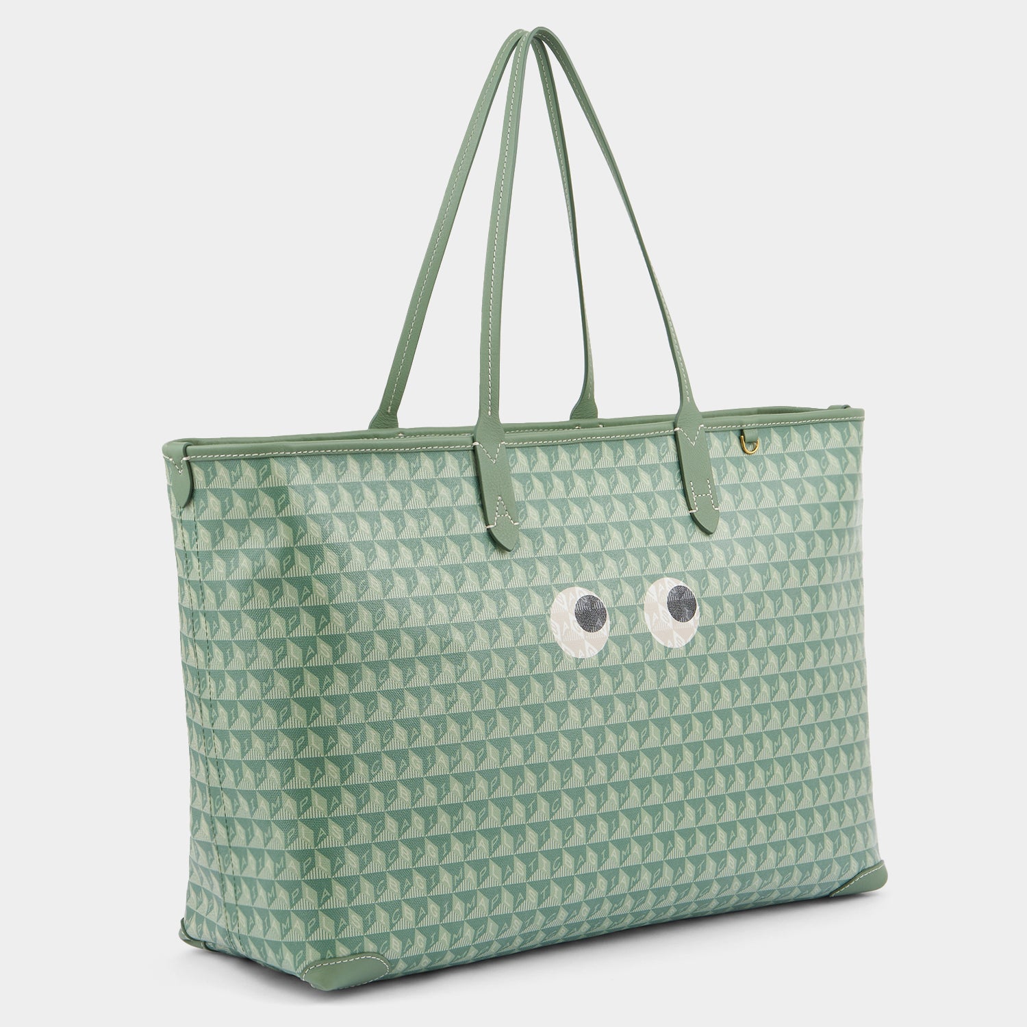 I Am A Plastic Bag Eyes Zipped Tote -

                  
                    Recycled Canvas in Moss -
                  

                  Anya Hindmarch UK
