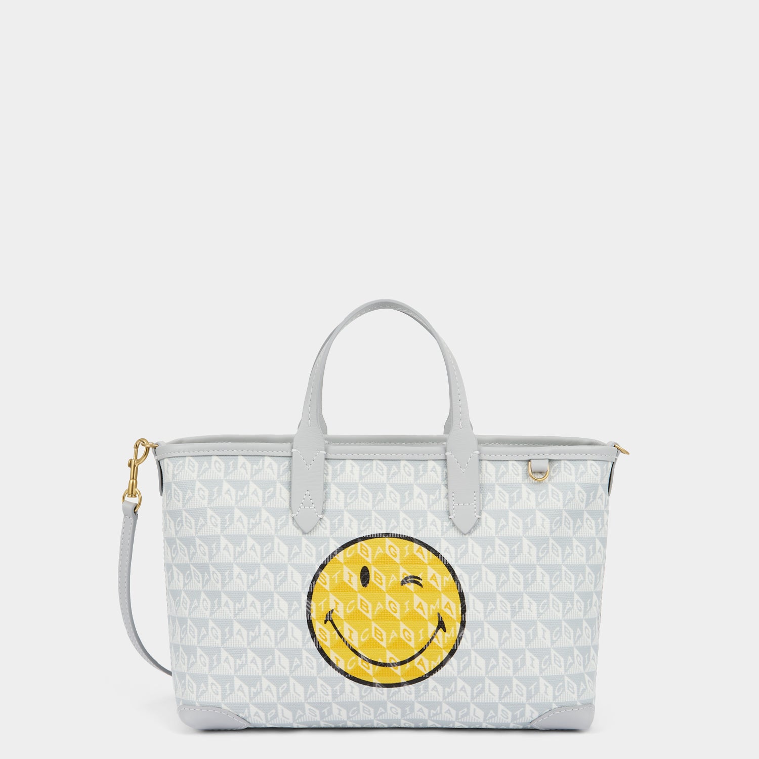 I Am A Plastic Bag XS Wink Zipped Cross-body Tote -

                  
                    Recycled Canvas in Frost -
                  

                  Anya Hindmarch UK

