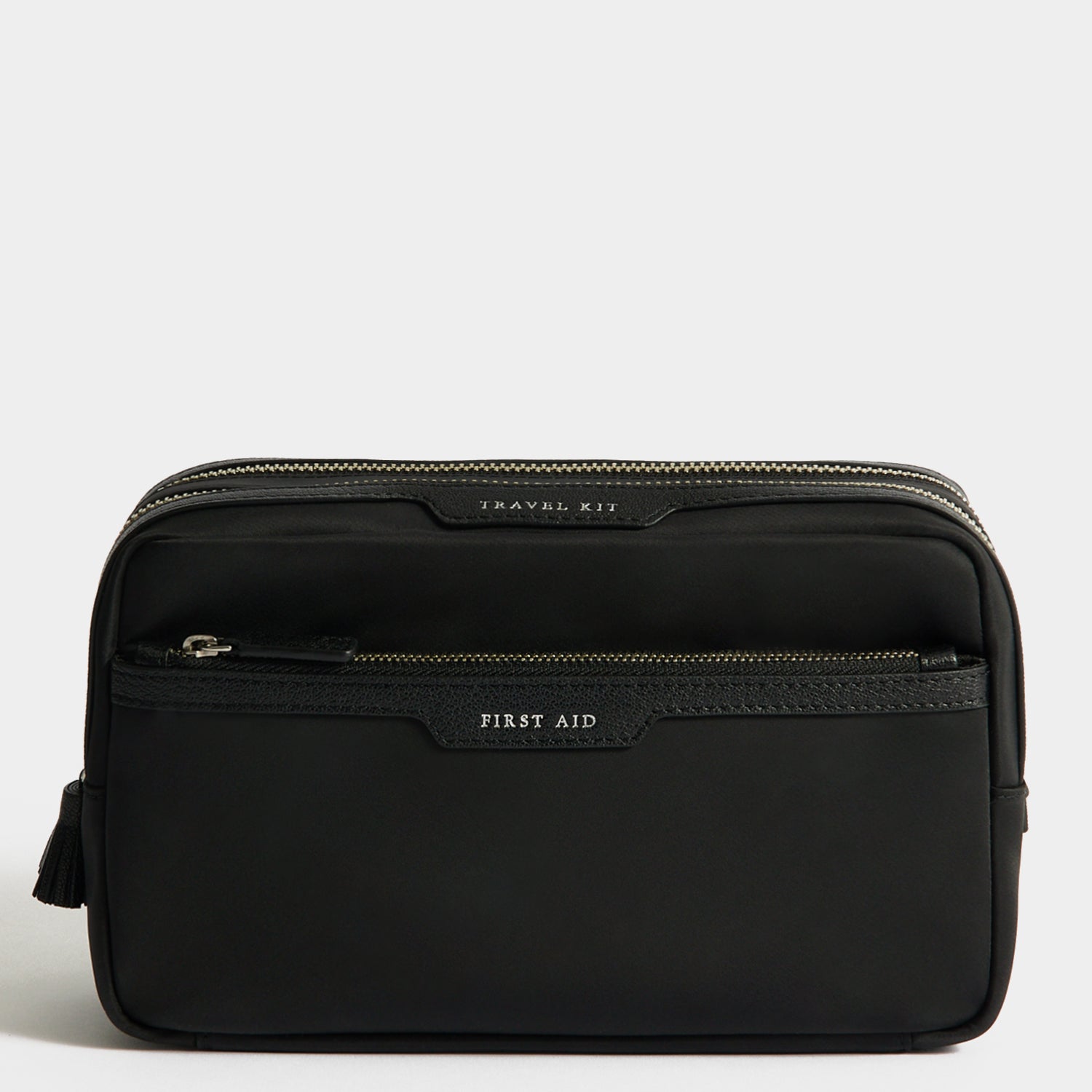 Travel Kit Pouch -

          
            Regenerated ECONYL® in Black -
          

          Anya Hindmarch UK
