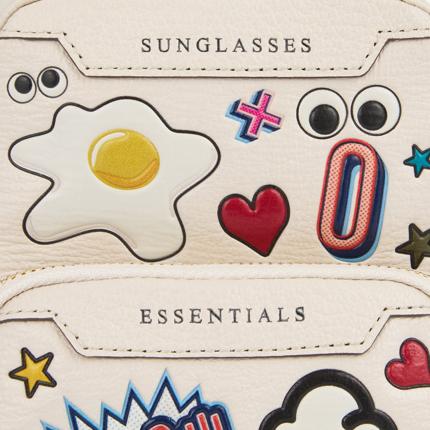All Over Stickers Essential Cross-body -

                  
                    Capra Leather in Chalk -
                  

                  Anya Hindmarch UK
