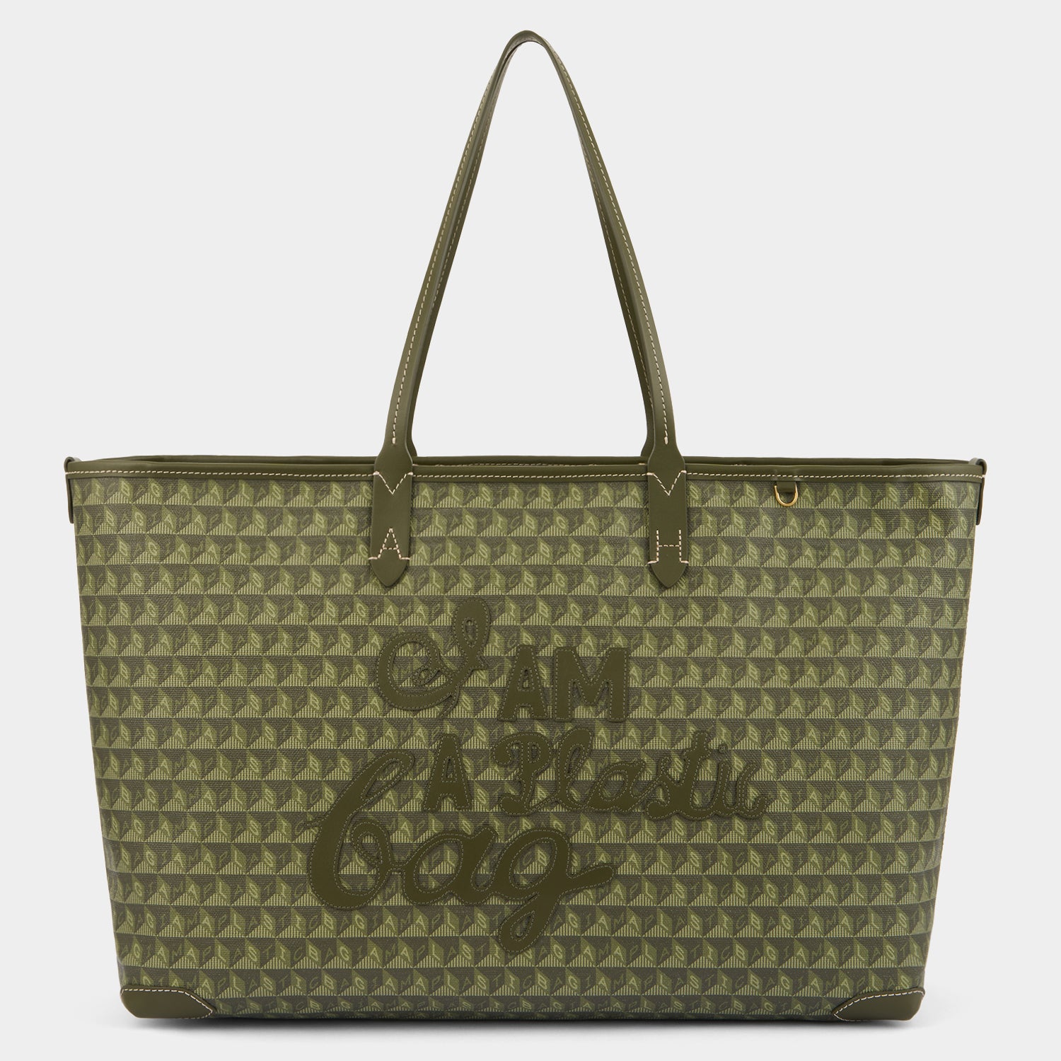 I Am A Plastic Bag Zipped Motif Tote -

                  
                    Recycled Canvas in Fern -
                  

                  Anya Hindmarch UK
