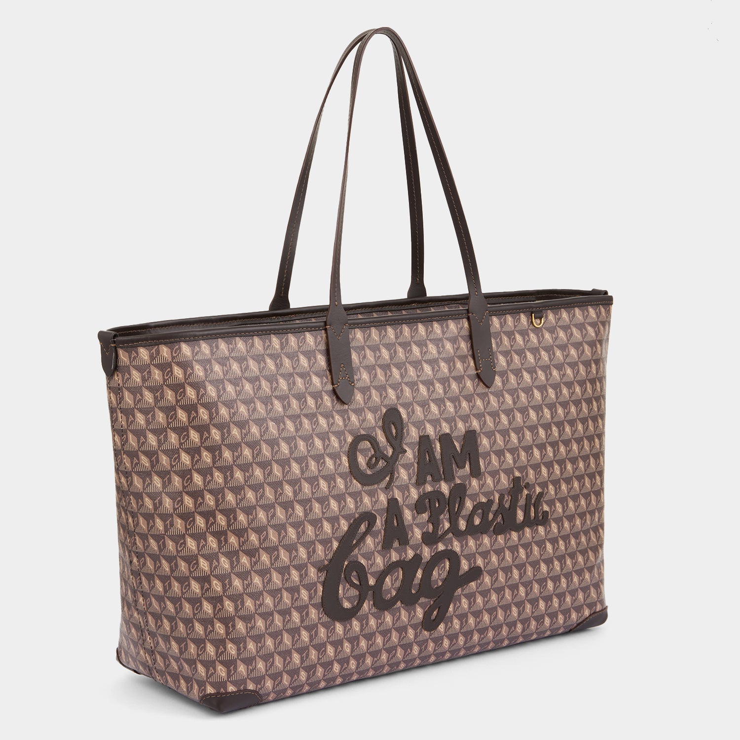I Am A Plastic Bag Zipped Motif Tote -

                  
                    Recycled Canvas in Truffle -
                  

                  Anya Hindmarch UK
