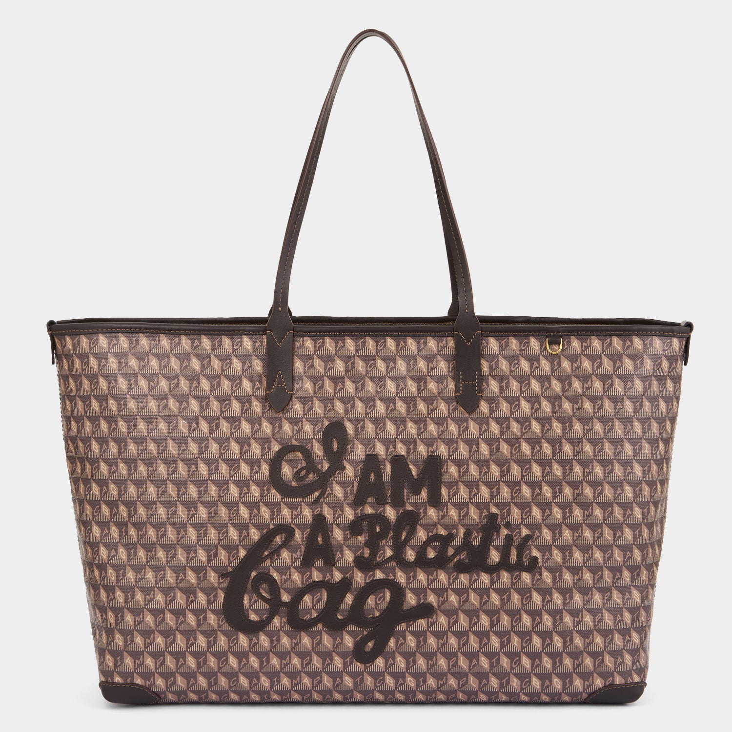 I Am A Plastic Bag Zipped Motif Tote -

                  
                    Recycled Canvas in Truffle -
                  

                  Anya Hindmarch UK
