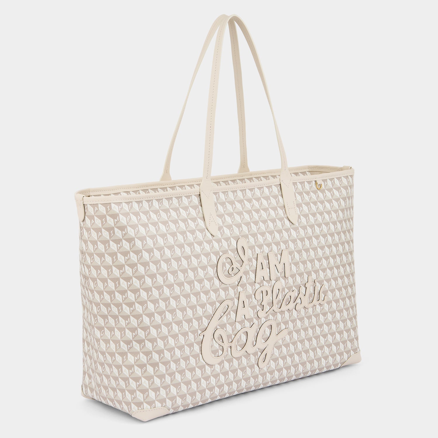 I Am A Plastic Bag Zipped Motif Tote -

                  
                    Recycled Canvas in Chalk -
                  

                  Anya Hindmarch UK
