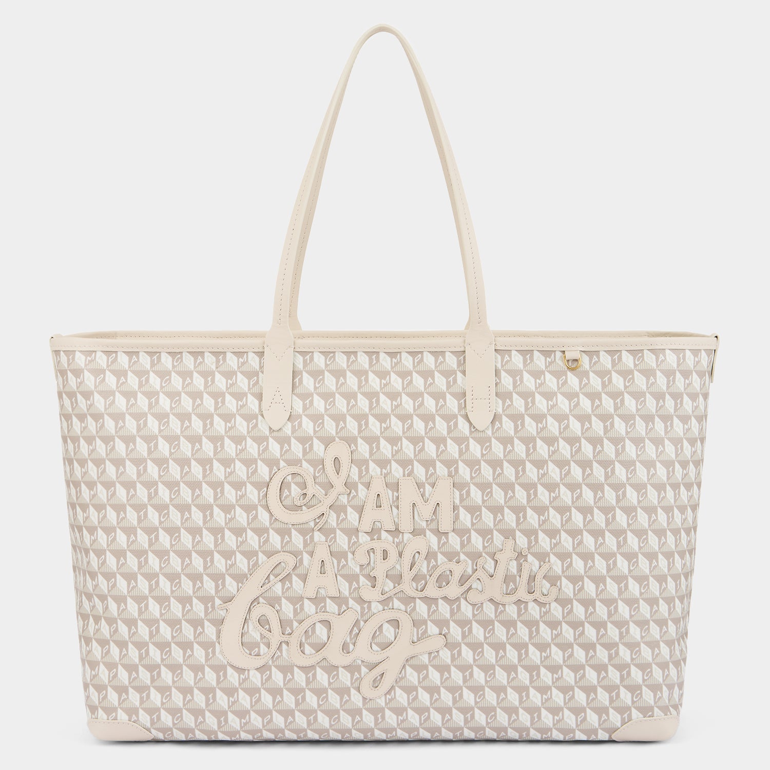 I Am A Plastic Bag Zipped Motif Tote -

                  
                    Recycled Canvas in Chalk -
                  

                  Anya Hindmarch UK
