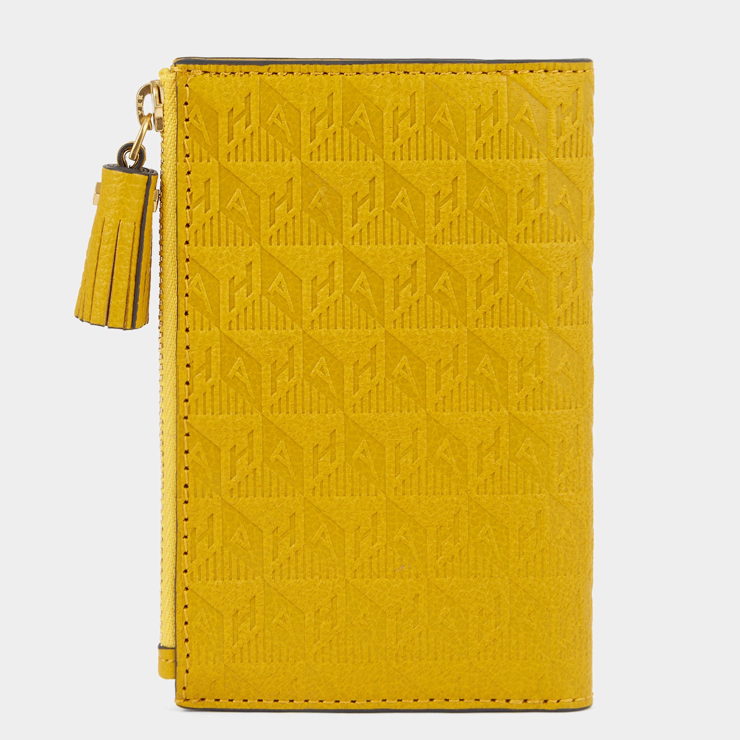 Anya Brands Coco Pops Folding Wallet -

          
            Capra Leather in Mustard -
          

          Anya Hindmarch UK
