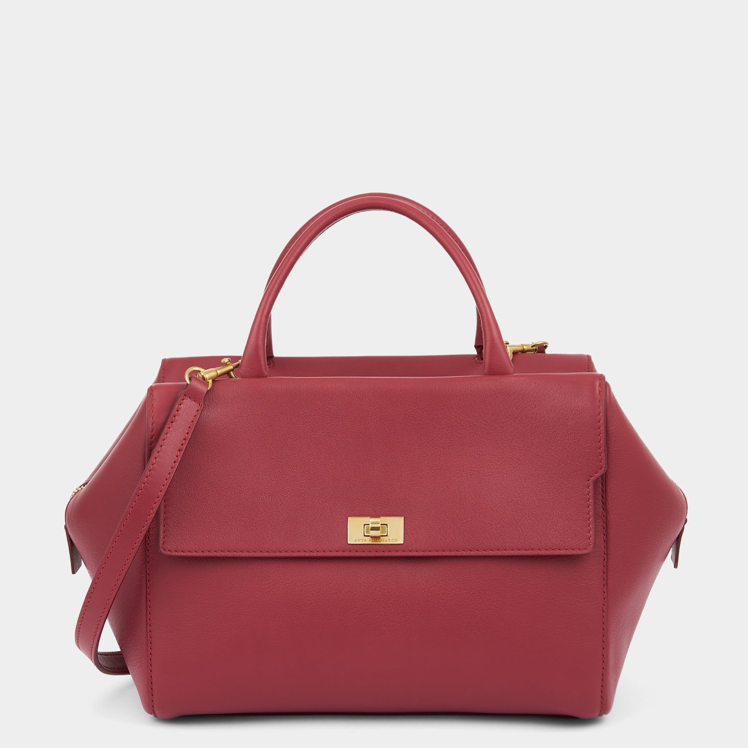 Seaton Cross-body -

          
            Calf Leather in Damson -
          

          Anya Hindmarch UK
