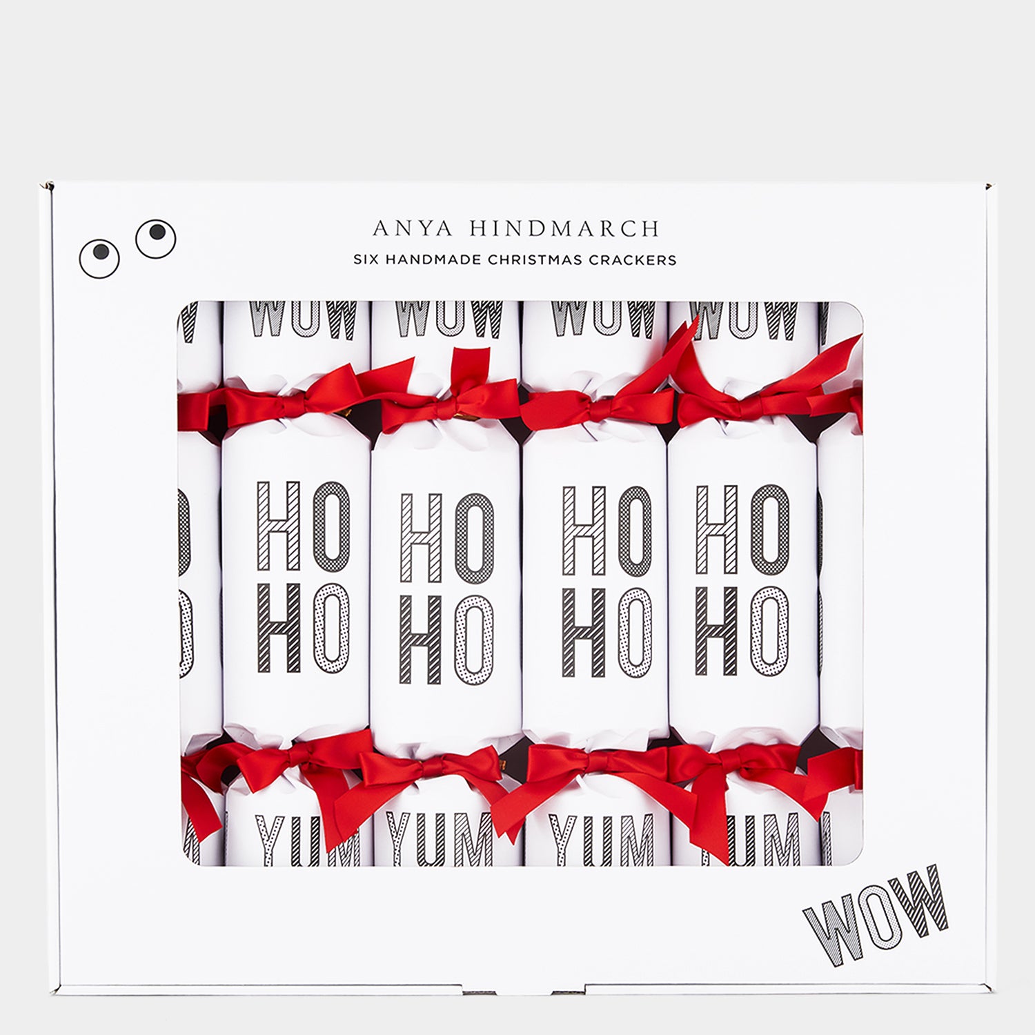 Christmas Crackers -

          
            Card in White -
          

          Anya Hindmarch UK
