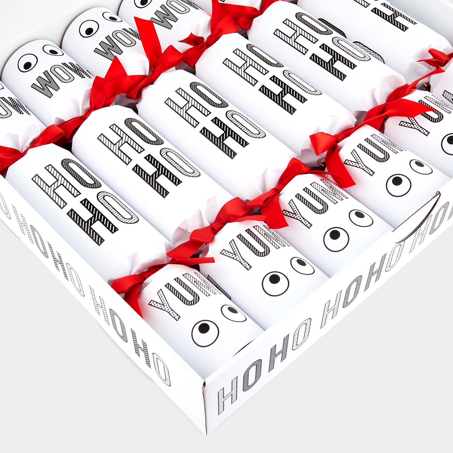 Christmas Crackers -

          
            Card in White -
          

          Anya Hindmarch UK

