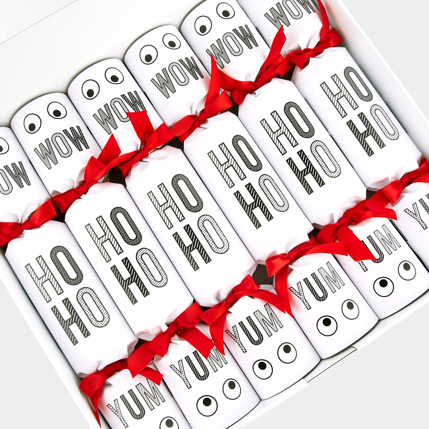 Christmas Crackers -

          
            Card in White -
          

          Anya Hindmarch UK
