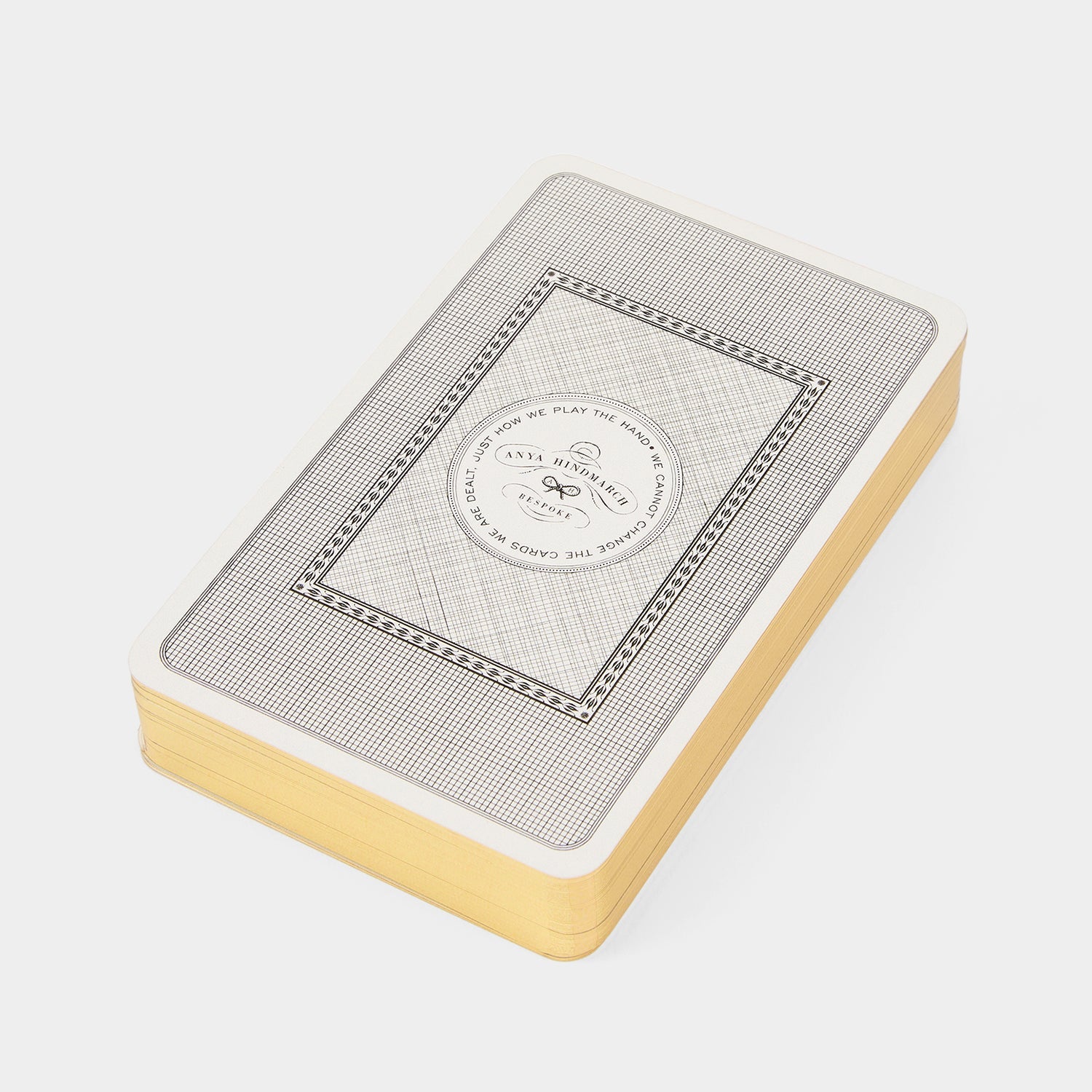 Deck Of Cards and Case -

          
            Leather in Tan -
          

          Anya Hindmarch UK
