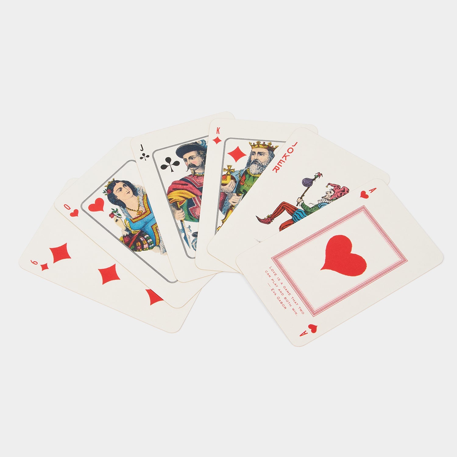 Deck Of Cards and Case -

          
            Leather in Tan -
          

          Anya Hindmarch UK
