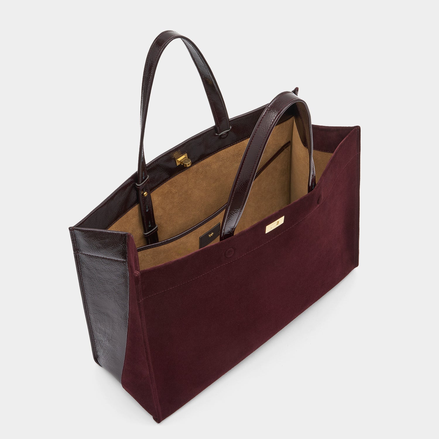 関税なし ANYA HINDMARCH Mortimer Tote in Grape Mortimer Tote | Anya Hindmarch UK