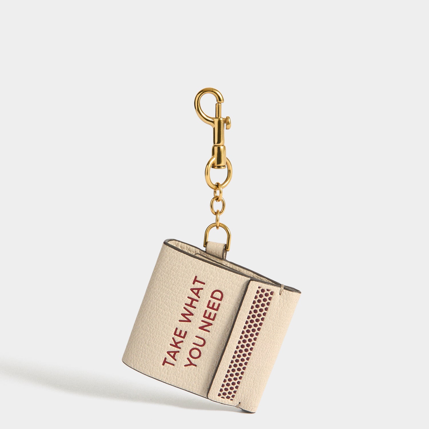 Match Book Charm -

          
            Capra in Chalk -
          

          Anya Hindmarch UK
