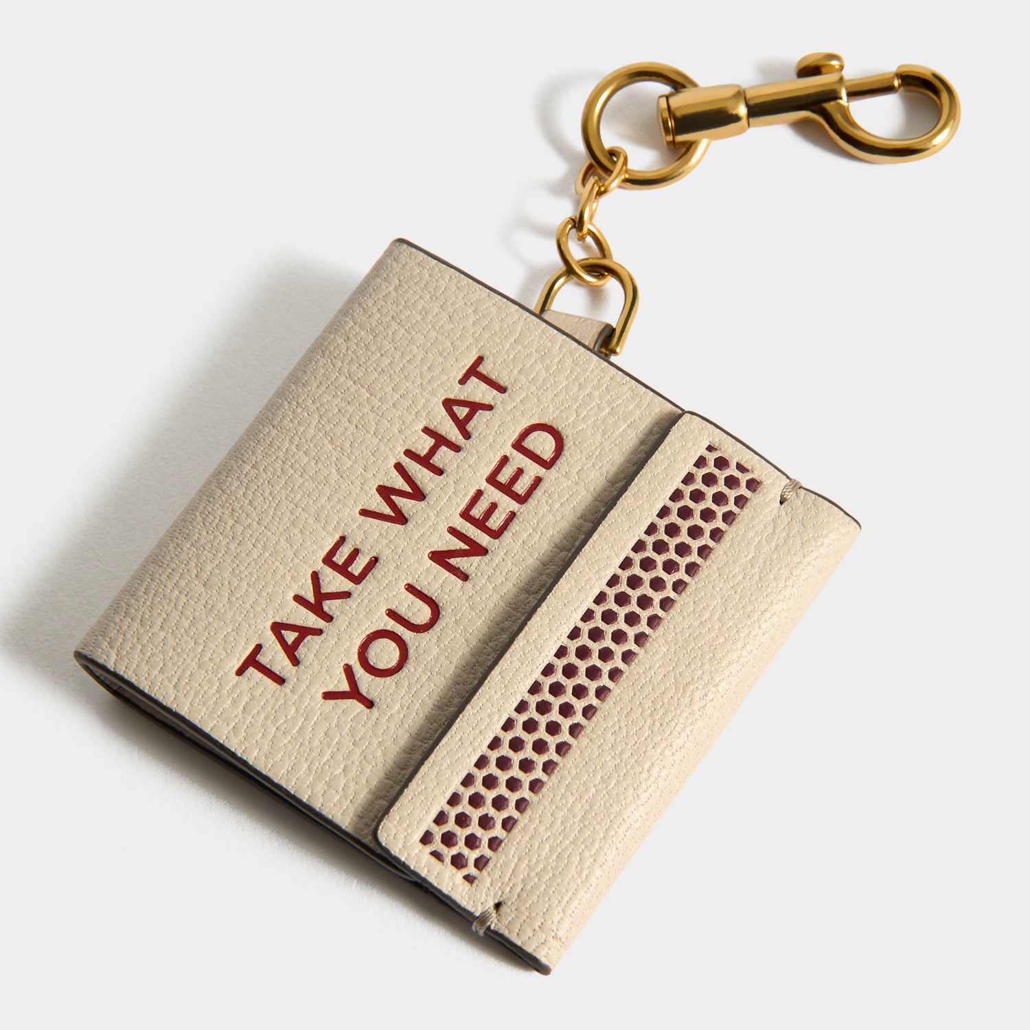 Match Book Charm -

          
            Capra in Chalk -
          

          Anya Hindmarch UK
