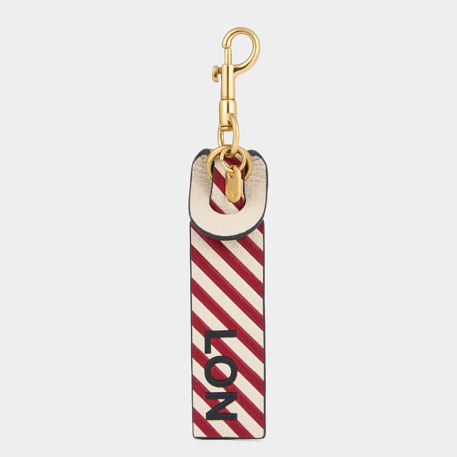 London Destination Charm -

          
            Capra Leather in Chalk White -
          

          Anya Hindmarch UK
