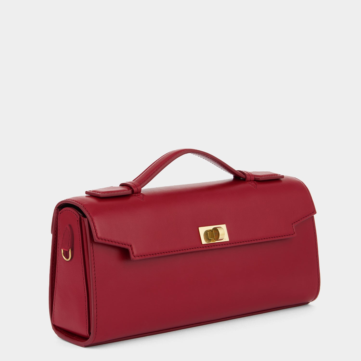 Mortimer Clutch -

          
            Calf Leather in Vampire Red -
          

          Anya Hindmarch UK
