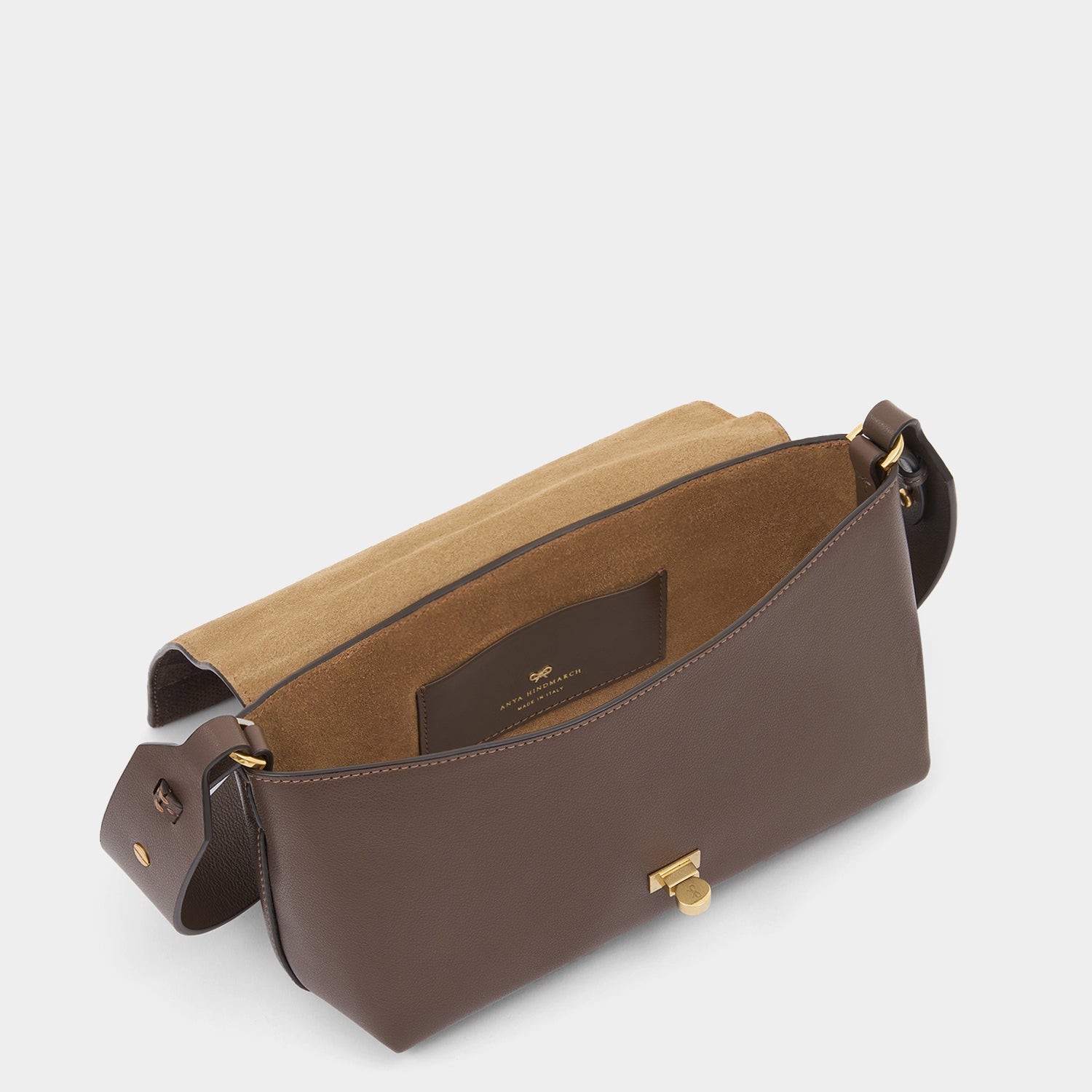 Calf leather crossbody bag by Anya Hindmarch