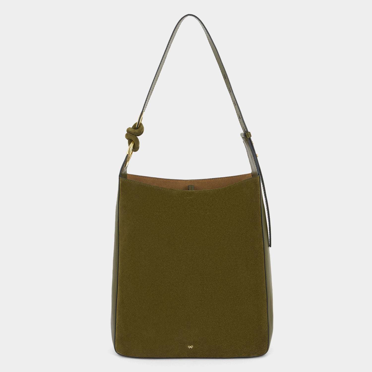 Ringo Shoulder Bag -

          
            Suede Leather in Bonsai Green -
          

          Anya Hindmarch UK
