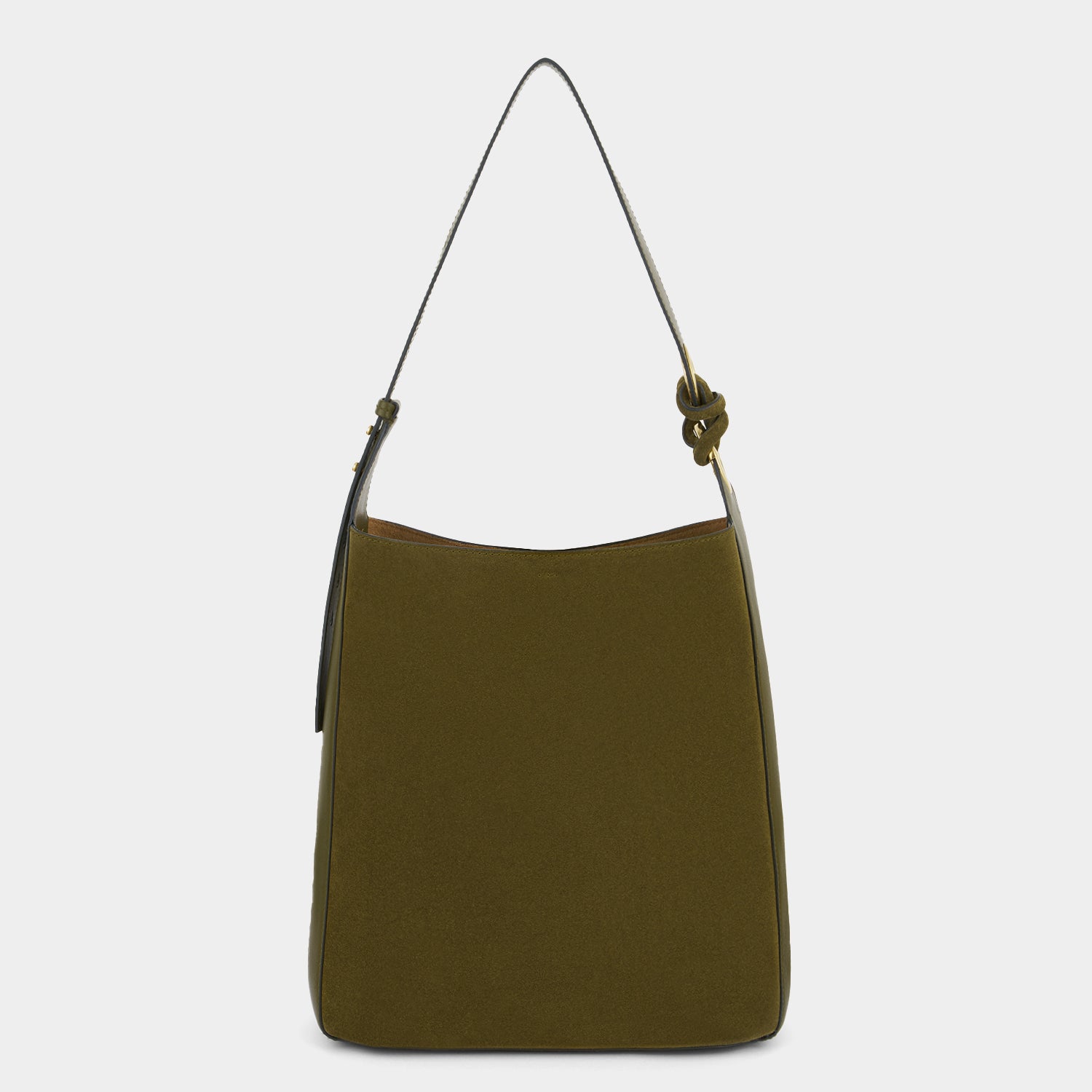 Ringo Shoulder Bag -

          
            Suede Leather in Bonsai Green -
          

          Anya Hindmarch UK

